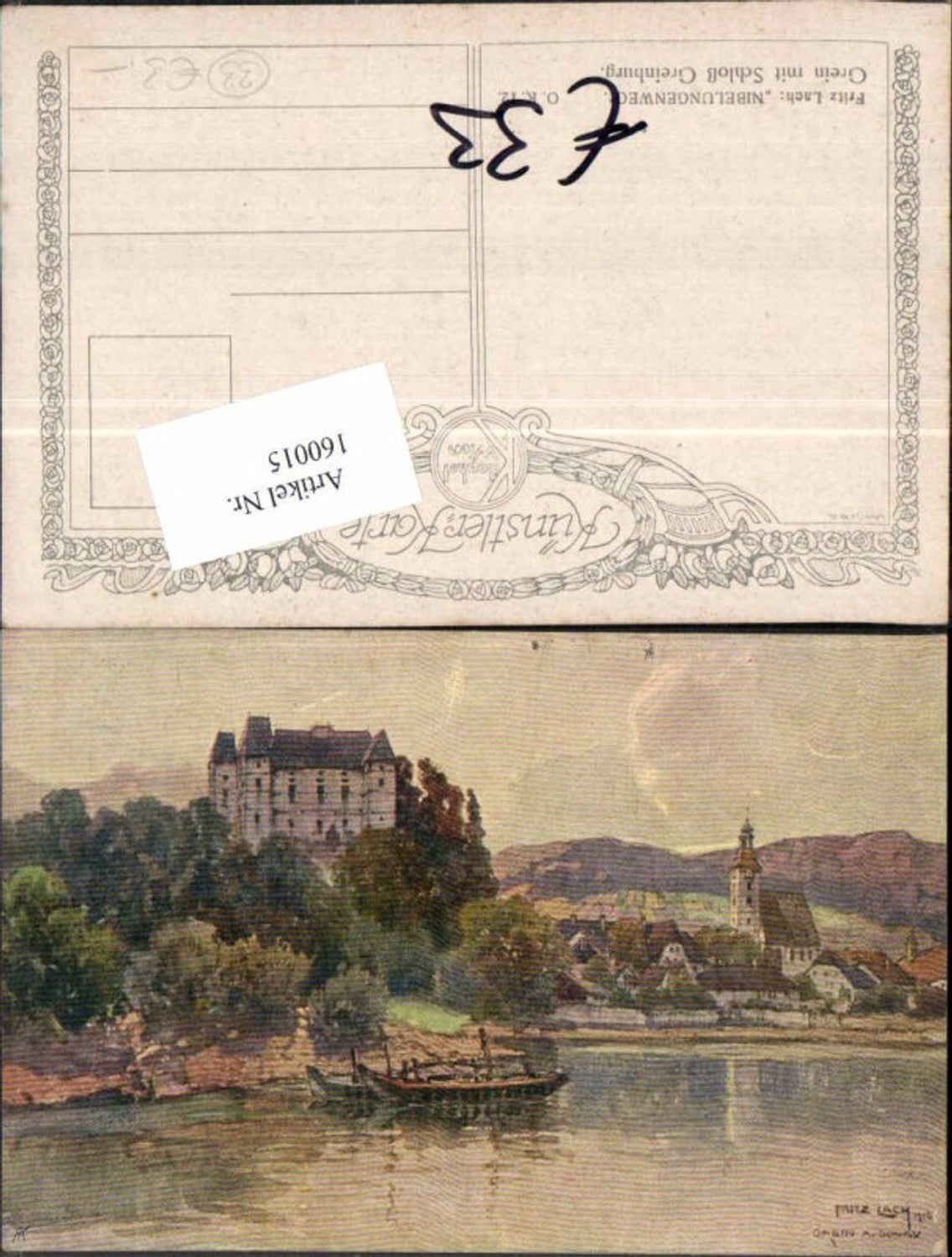160015,Fritz Lach Grein a.d. Donau Greinburg