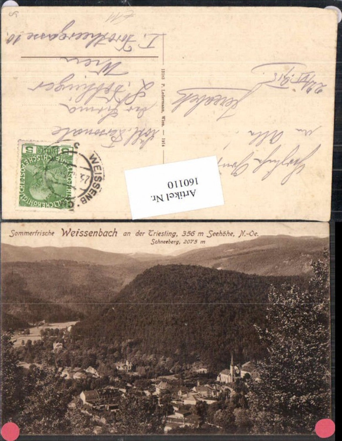 160110,Weissenbach a.d. Triesting 1914