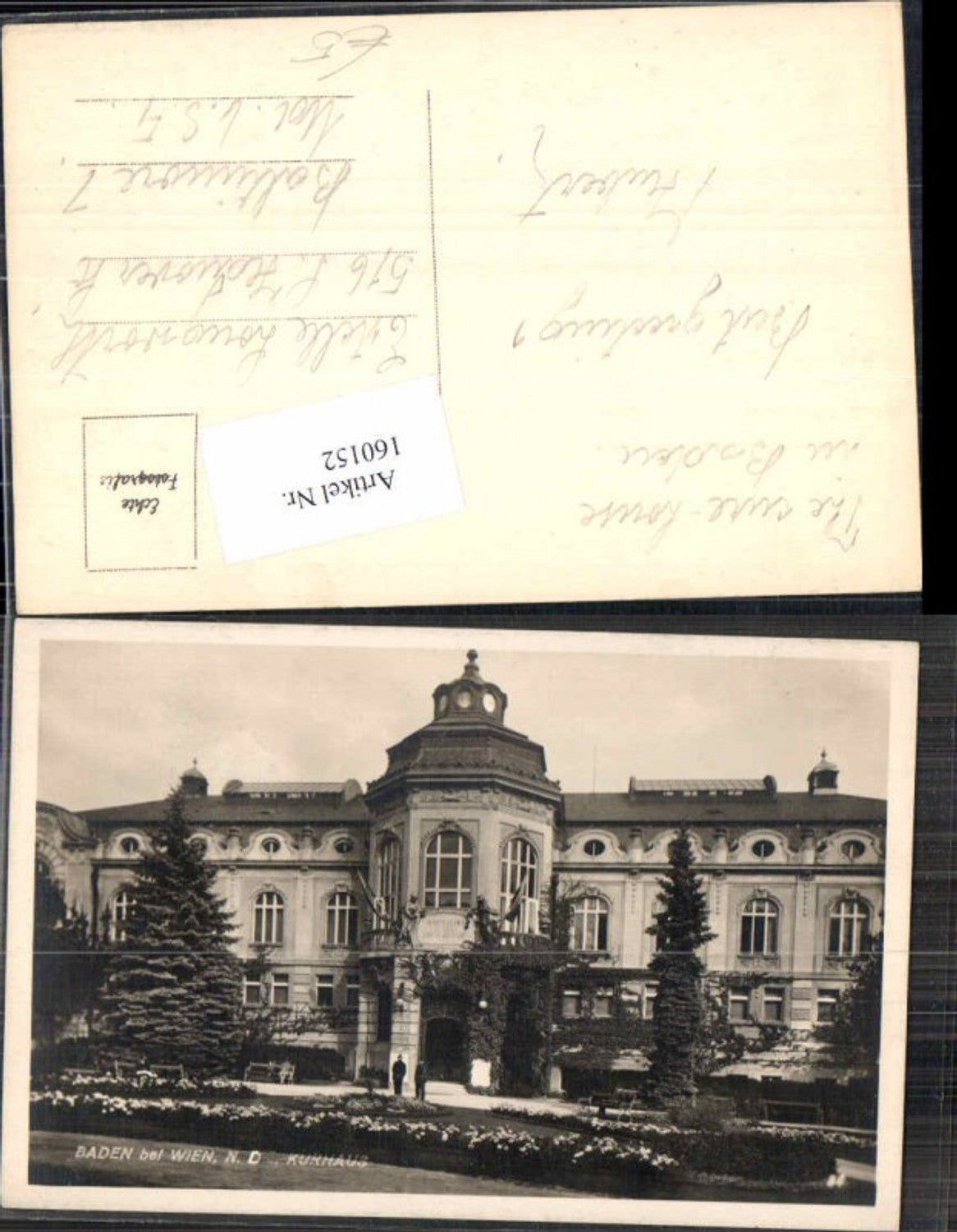 160152,Baden bei Wien Kurhaus