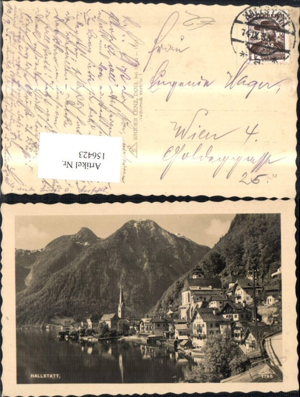 156423,Hallstatt 1935