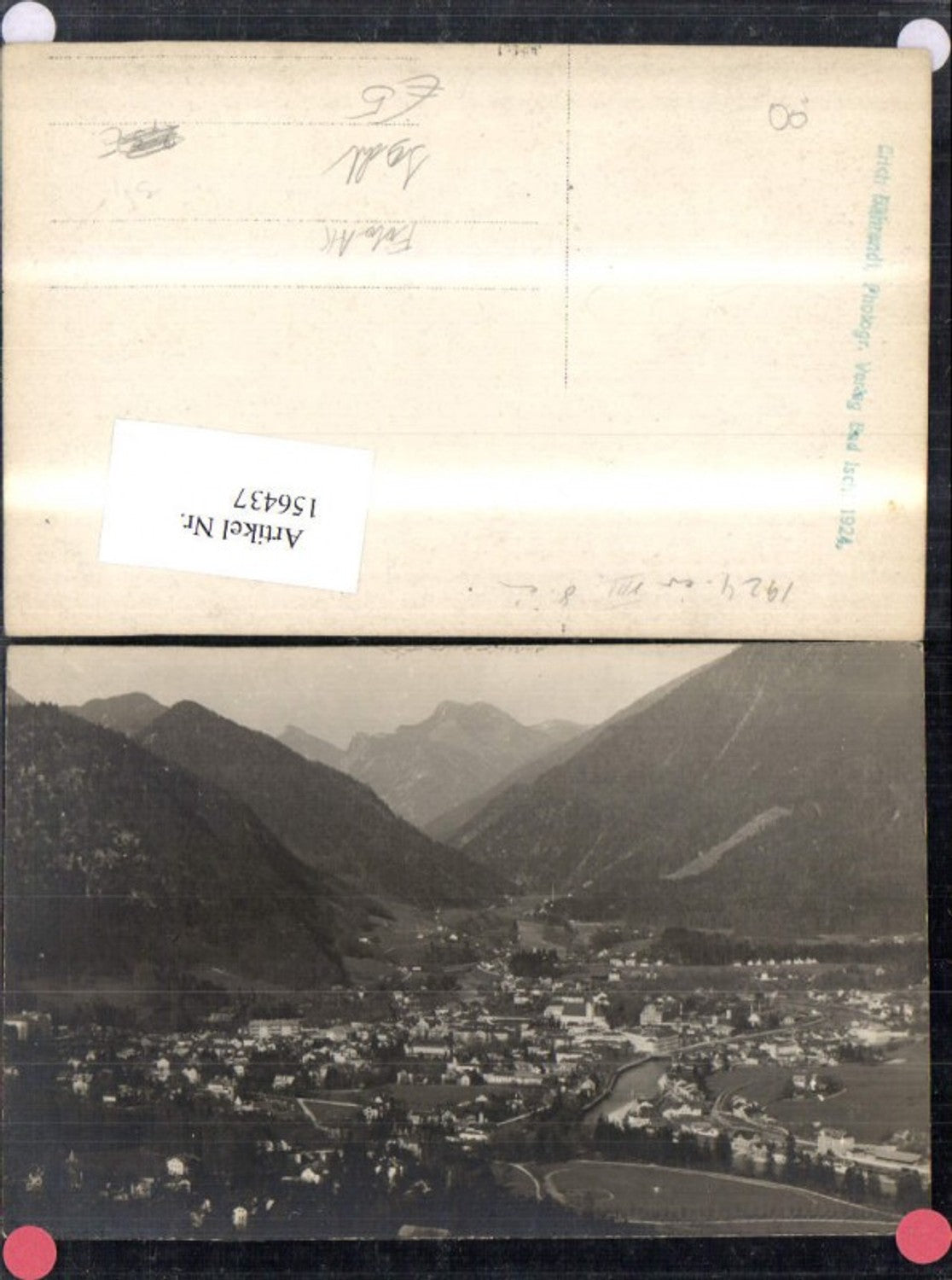 156437,Foto Ak Bad Ischl 1924