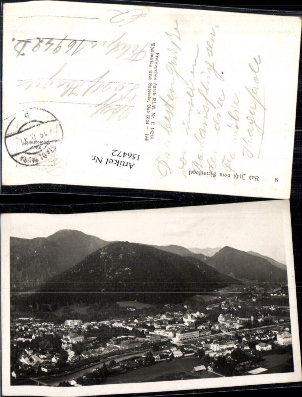 156472,Bad Ischl v. Siriuskogel 1941