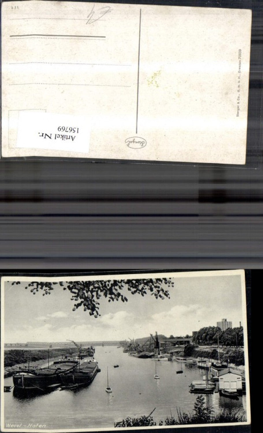 156769,Wesel Hafen Schiff Schlepper Boote