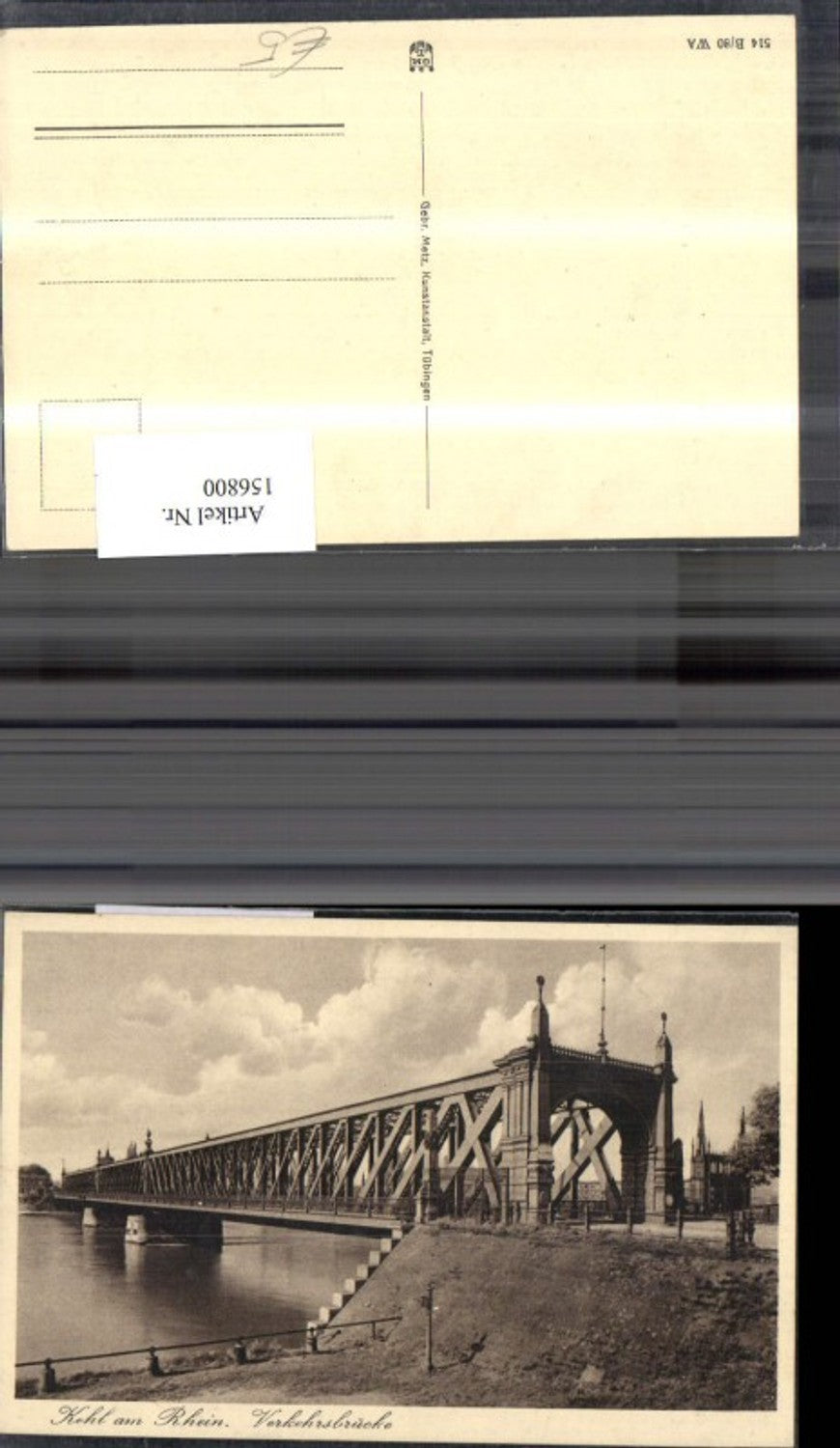 156800,Kehl a. Rhein Verkehrsbrücke Brücke