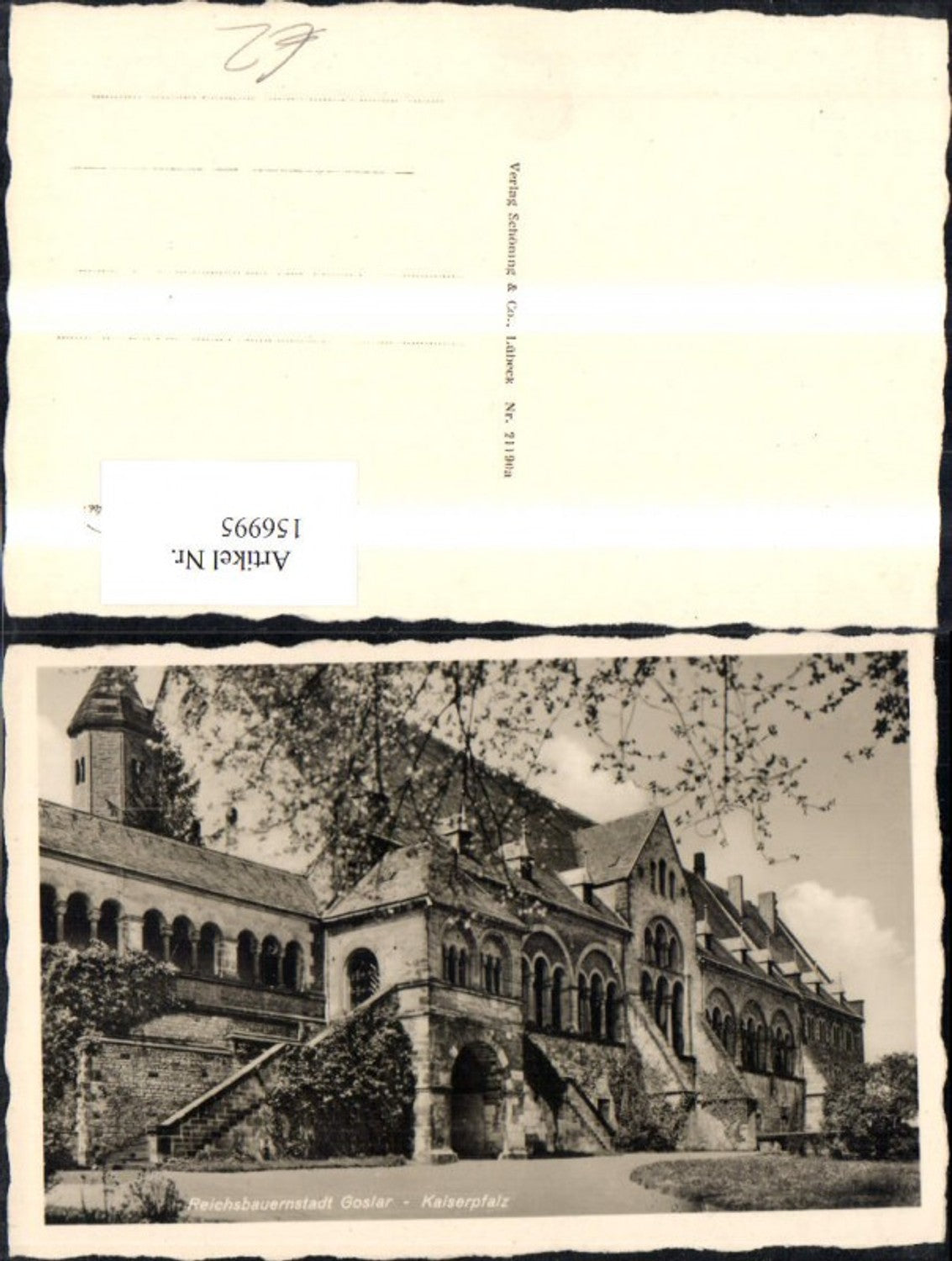 156995,Goslar Kaiserpfalz Ansicht