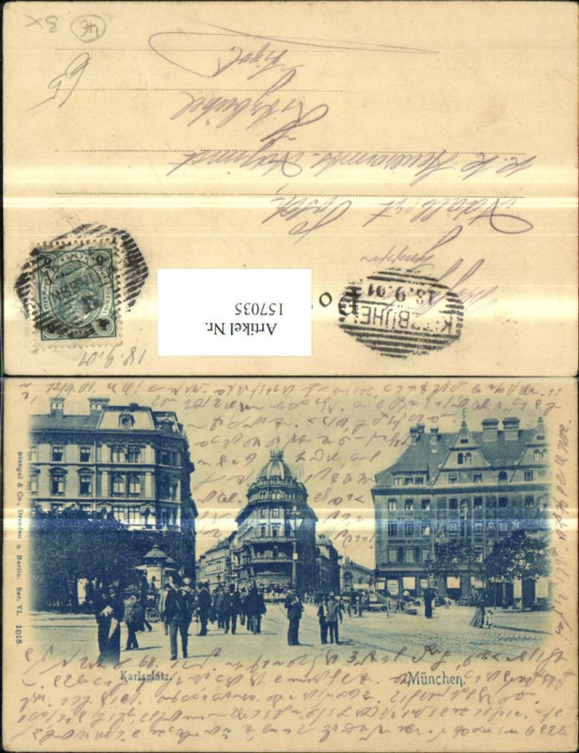 157035,München Karlsplatz 1901
