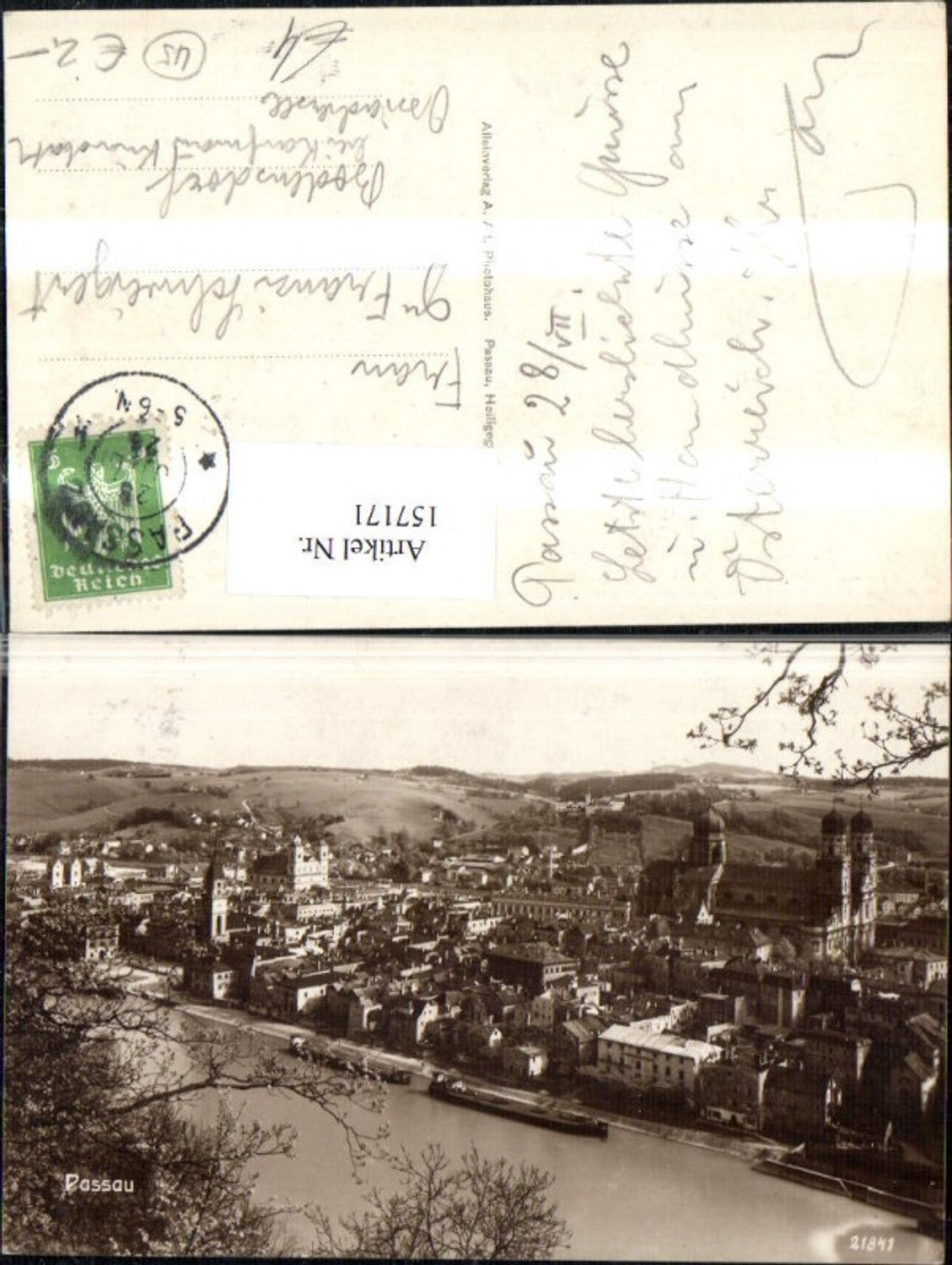 157171, Passau view 1926