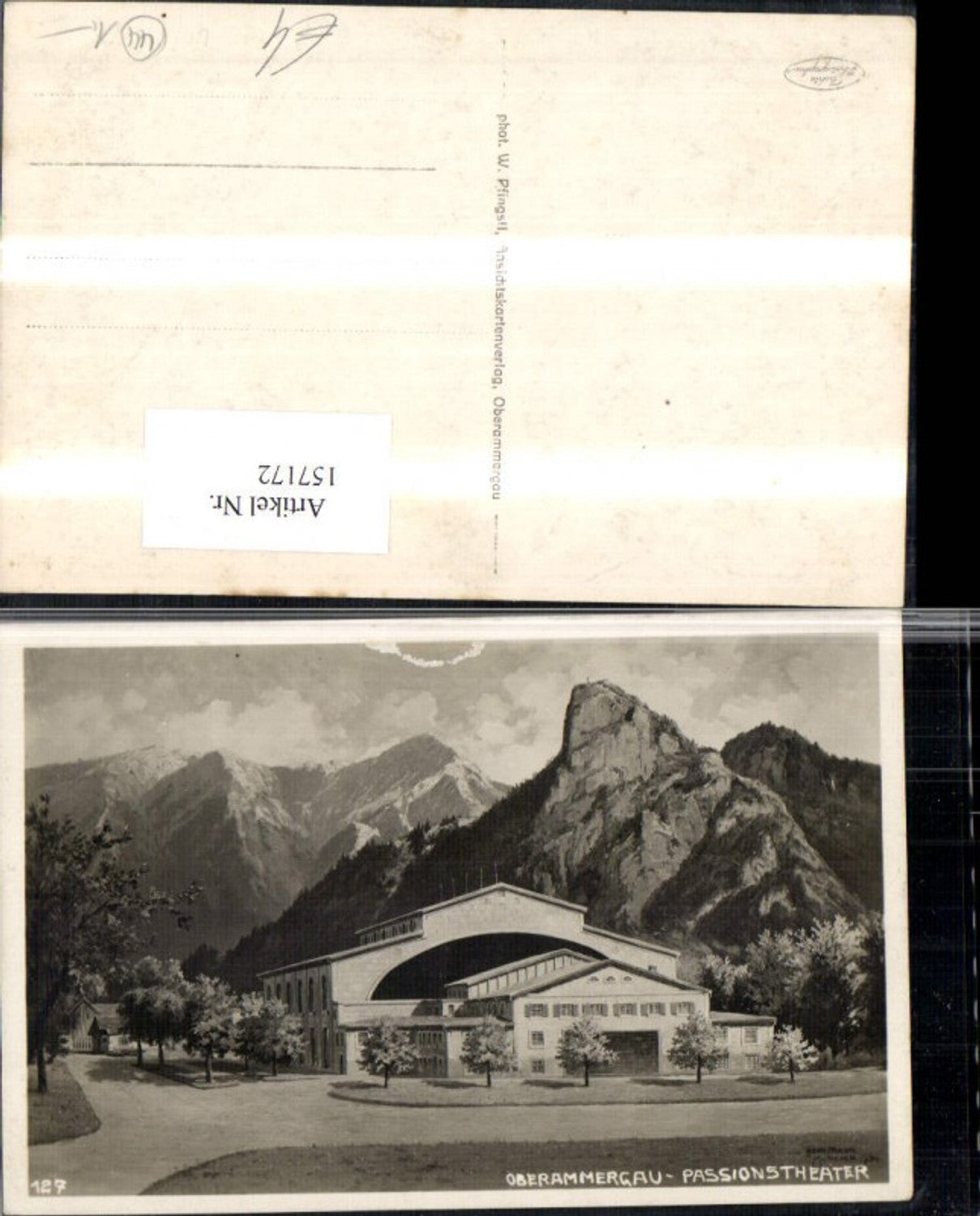 157172, Oberammergau Passion Play Theatre