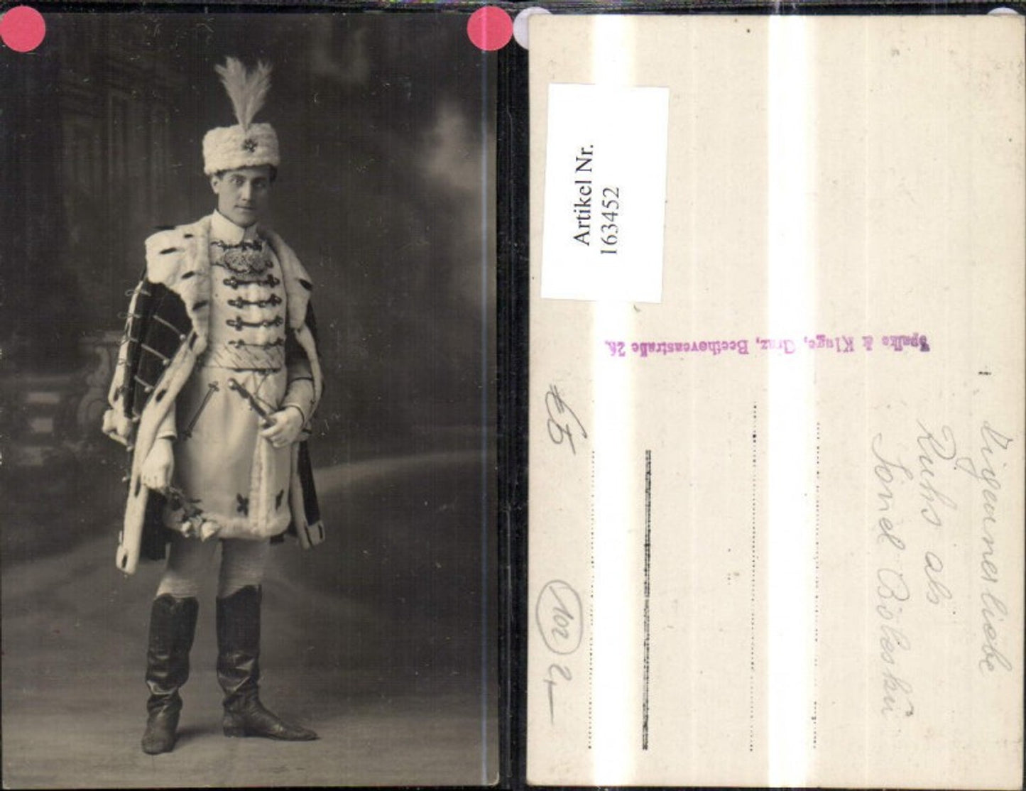 163452,Ruhs als Sonel Bolesku Zigeunerliebe Graz Theater Stadttheater