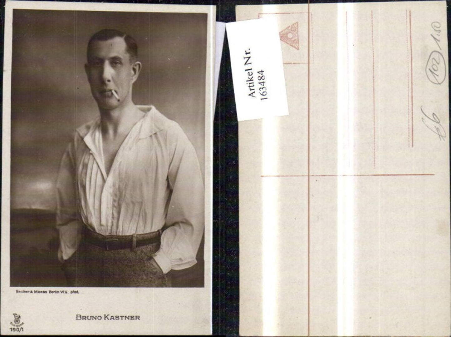 163484,Bruno Kastner pub RPH Film Sterne 190/1