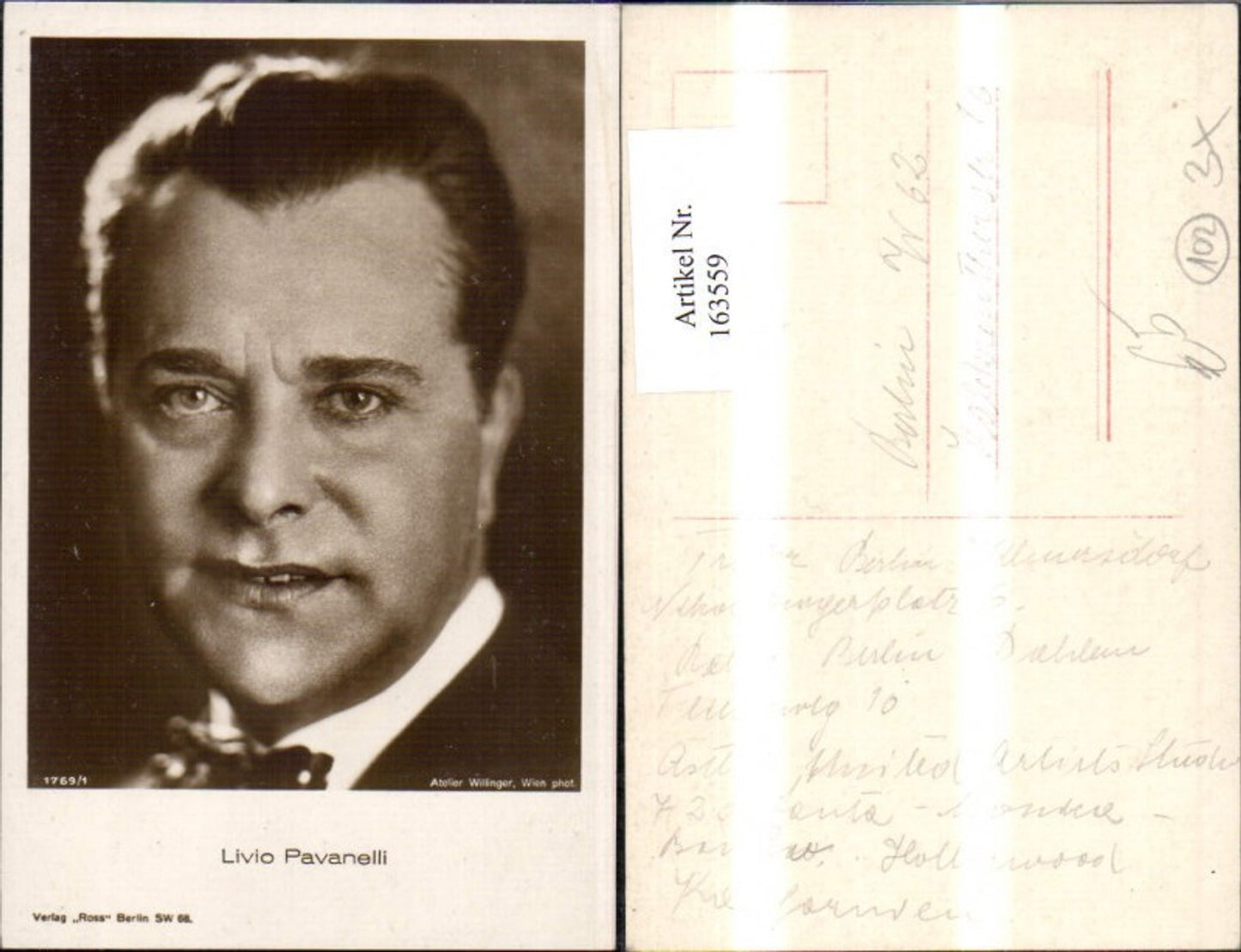 163559,Livio Pavanelli pub Ross 1769/1