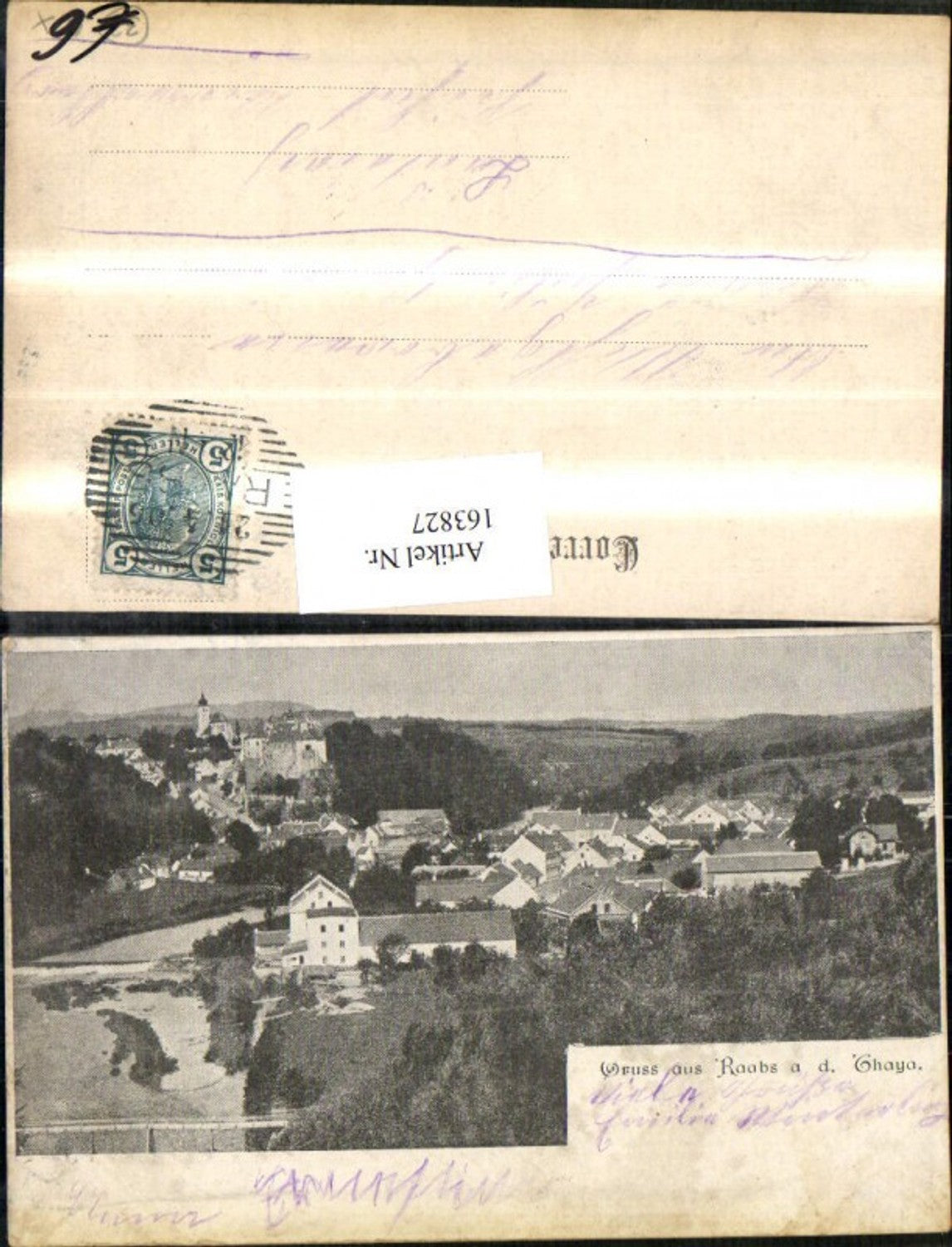 163827,Raabs a. d. Thaya 1905