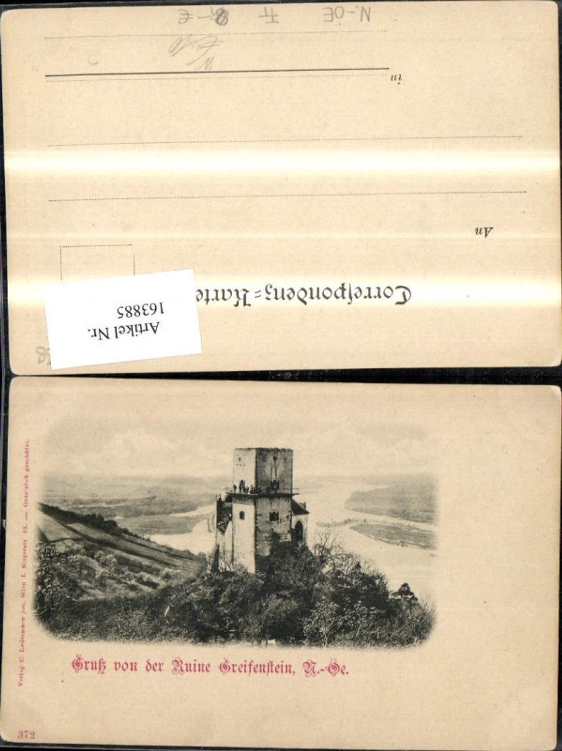 163885,Ruine Greifenstein a. d. Donau St. Andrä-Wördern