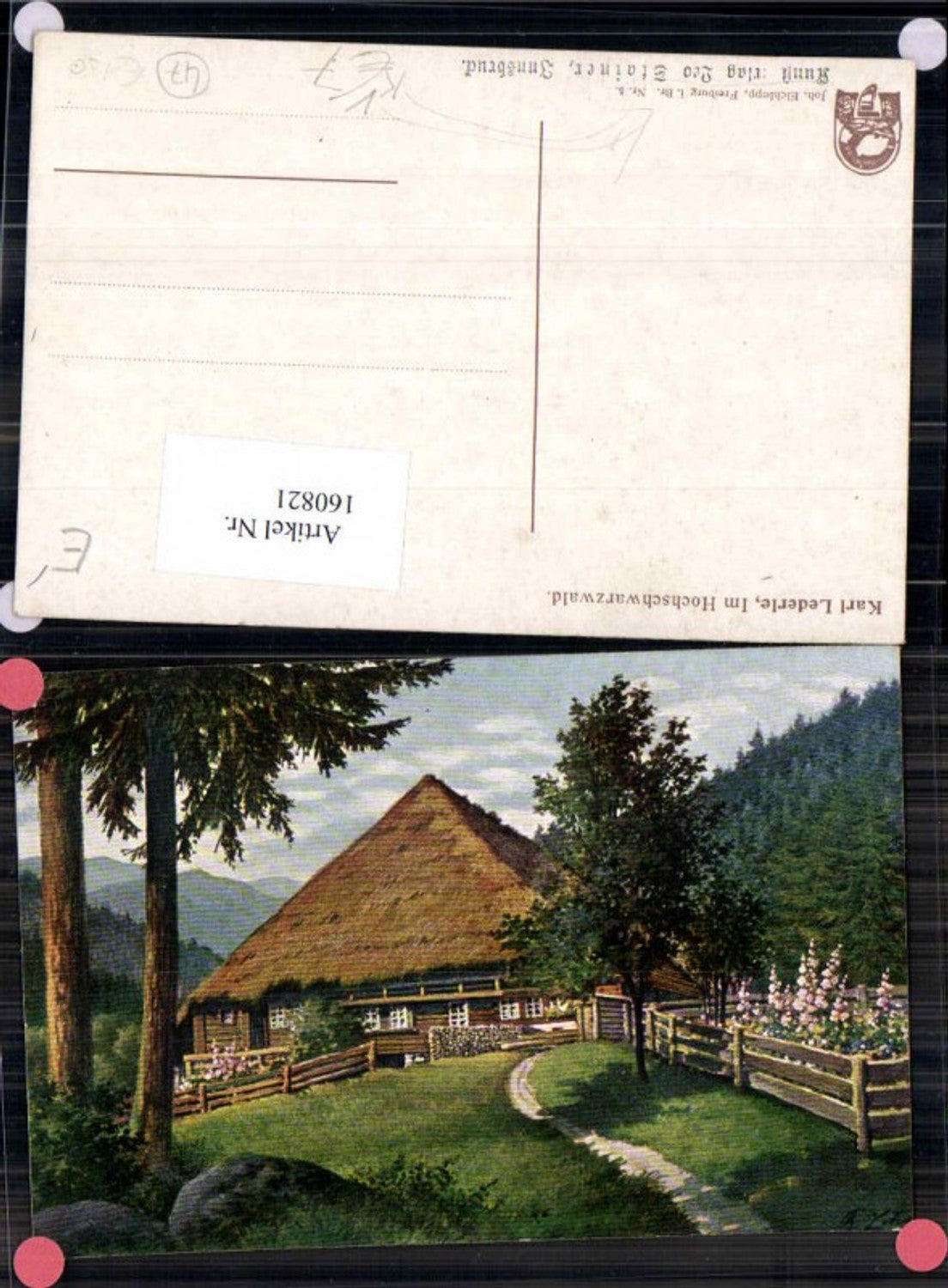 160821,Karl Lederle Im Hochschwarzwald Schwarzwald pub Elchlepp Freiburg im Breisgau Nr 5