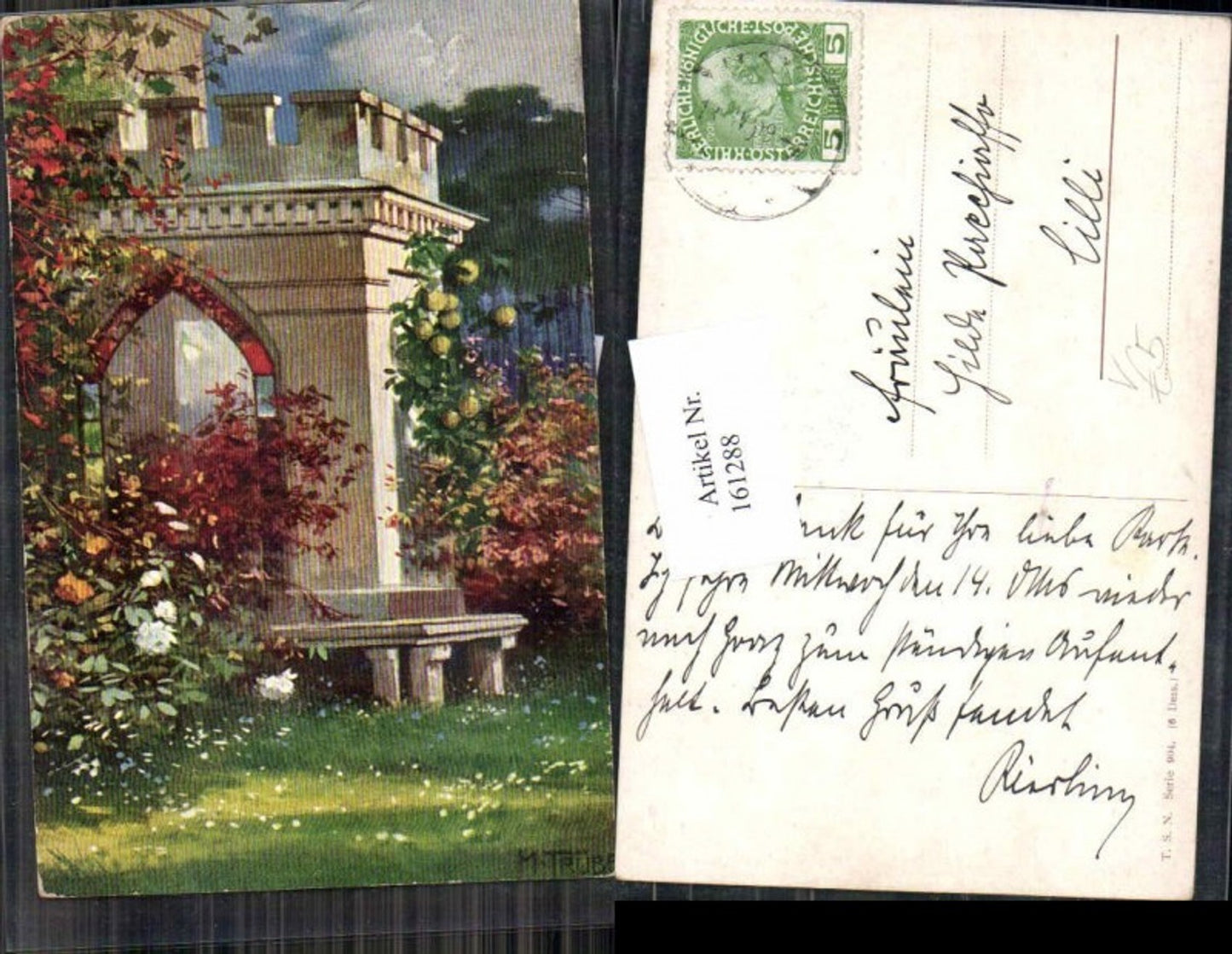 161288,M. Trübe Theo Stroefer 904 Burg Sträucher
