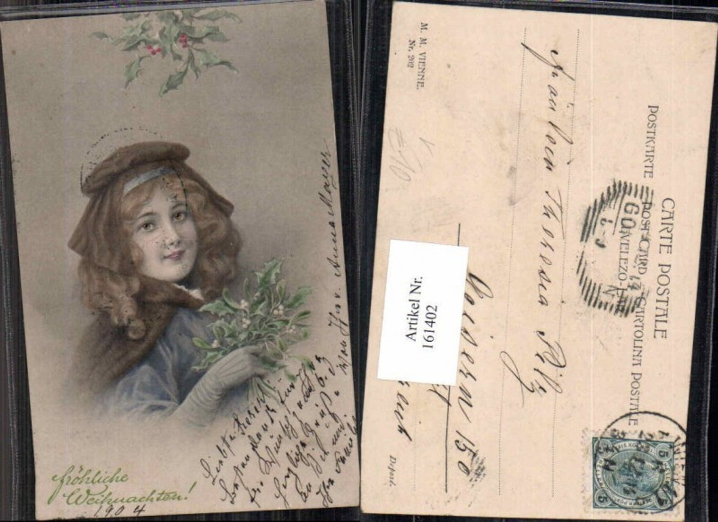 161402,M. Munk Vienne 202 R.R. Wichera Jugendstil Art Nouveau