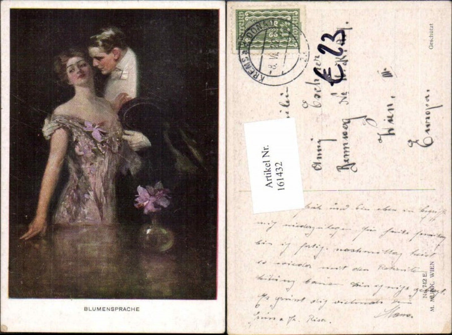 161432,M. Munk Vienne 742 e Clarence F. Underwood Blumensprache