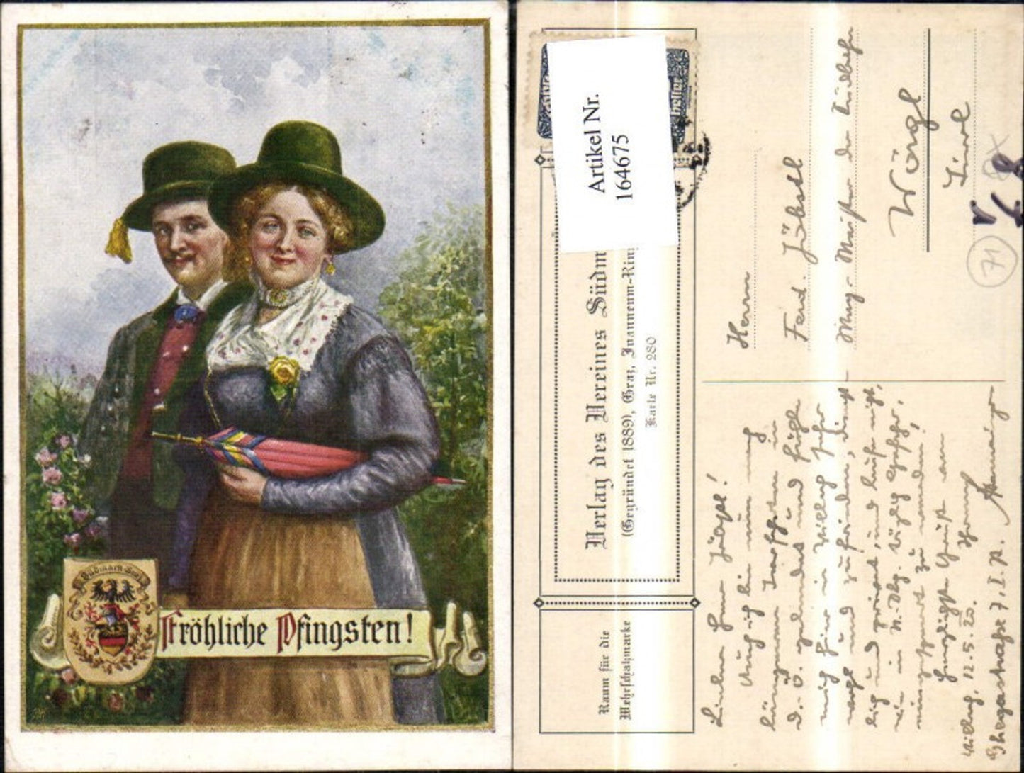 164675,Dt Schulverein 280 Fröhliche Pfingsten