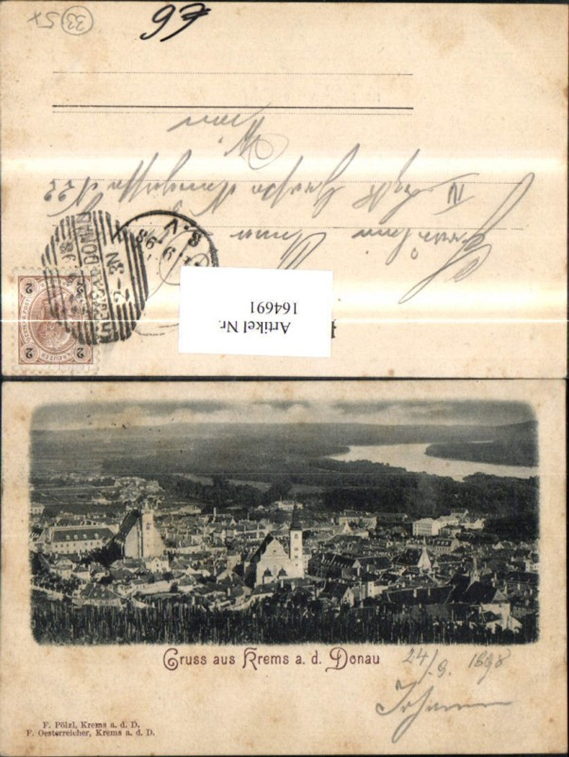 164691,Krems Totale 1898