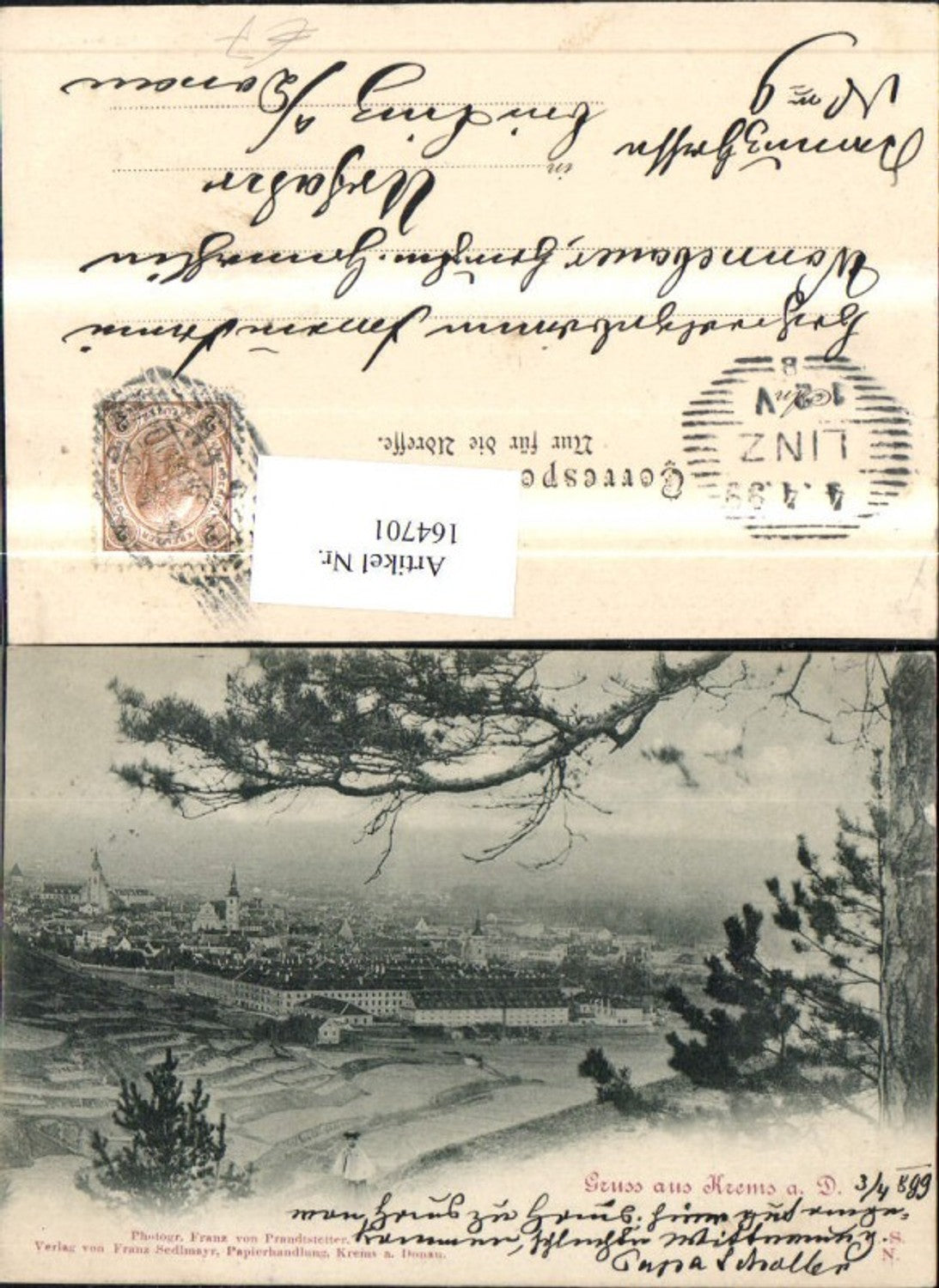 164701,Krems Totale 1899