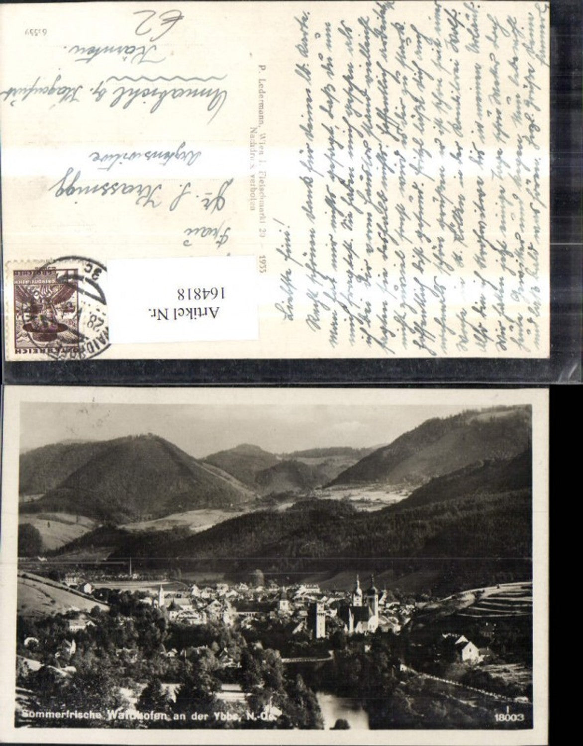 164818,Waidhofen a. d. Ybbs 1936