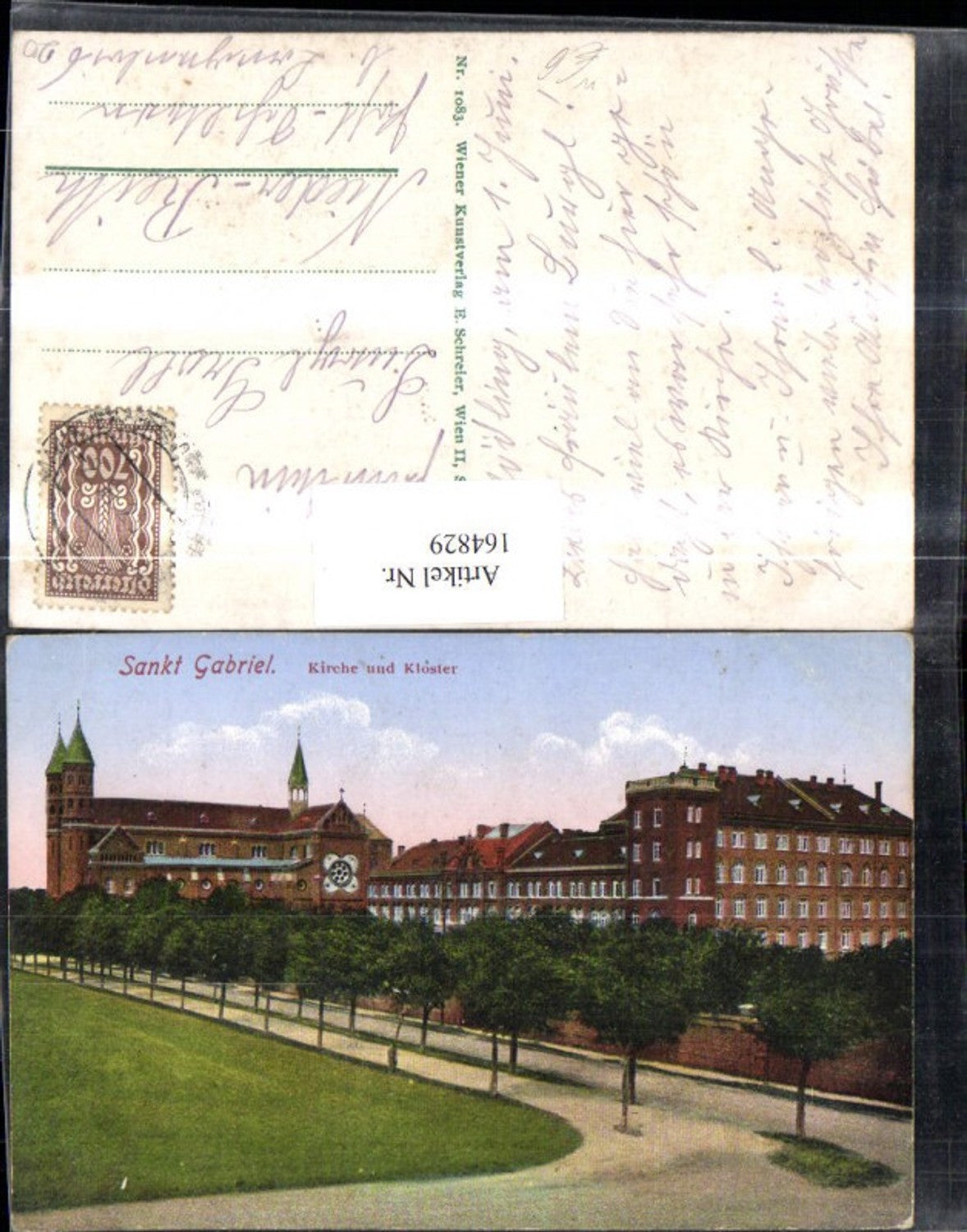 164829,Maria Enzersdorf Sankt Gabriel Kirche u. Kloster