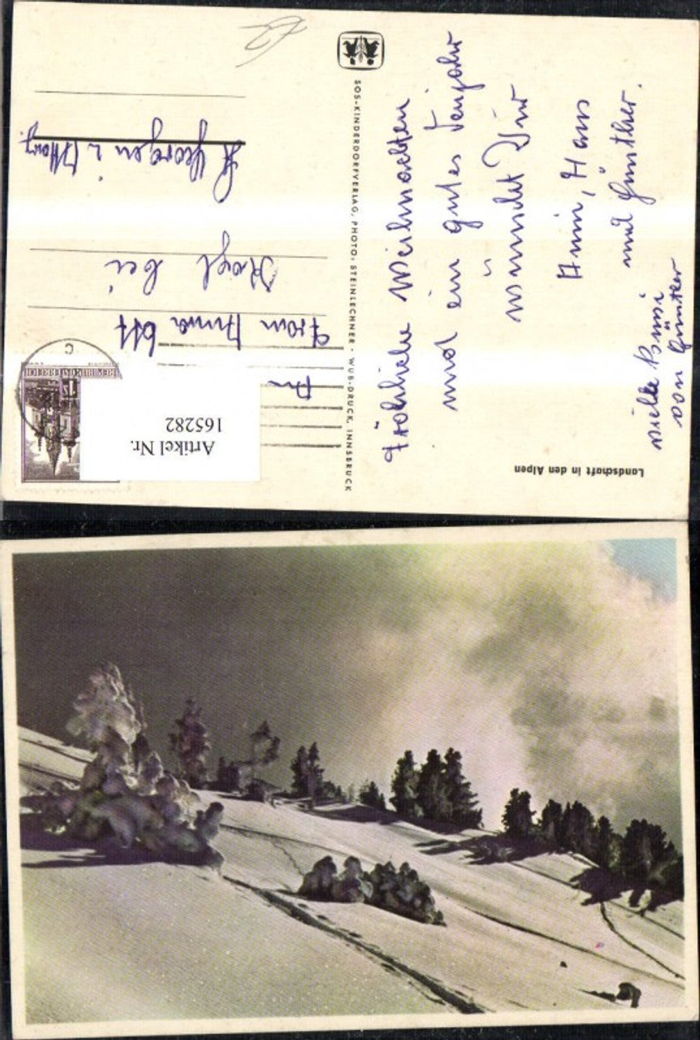 165282, SOS Children's Village landscape in the Alps in winter
