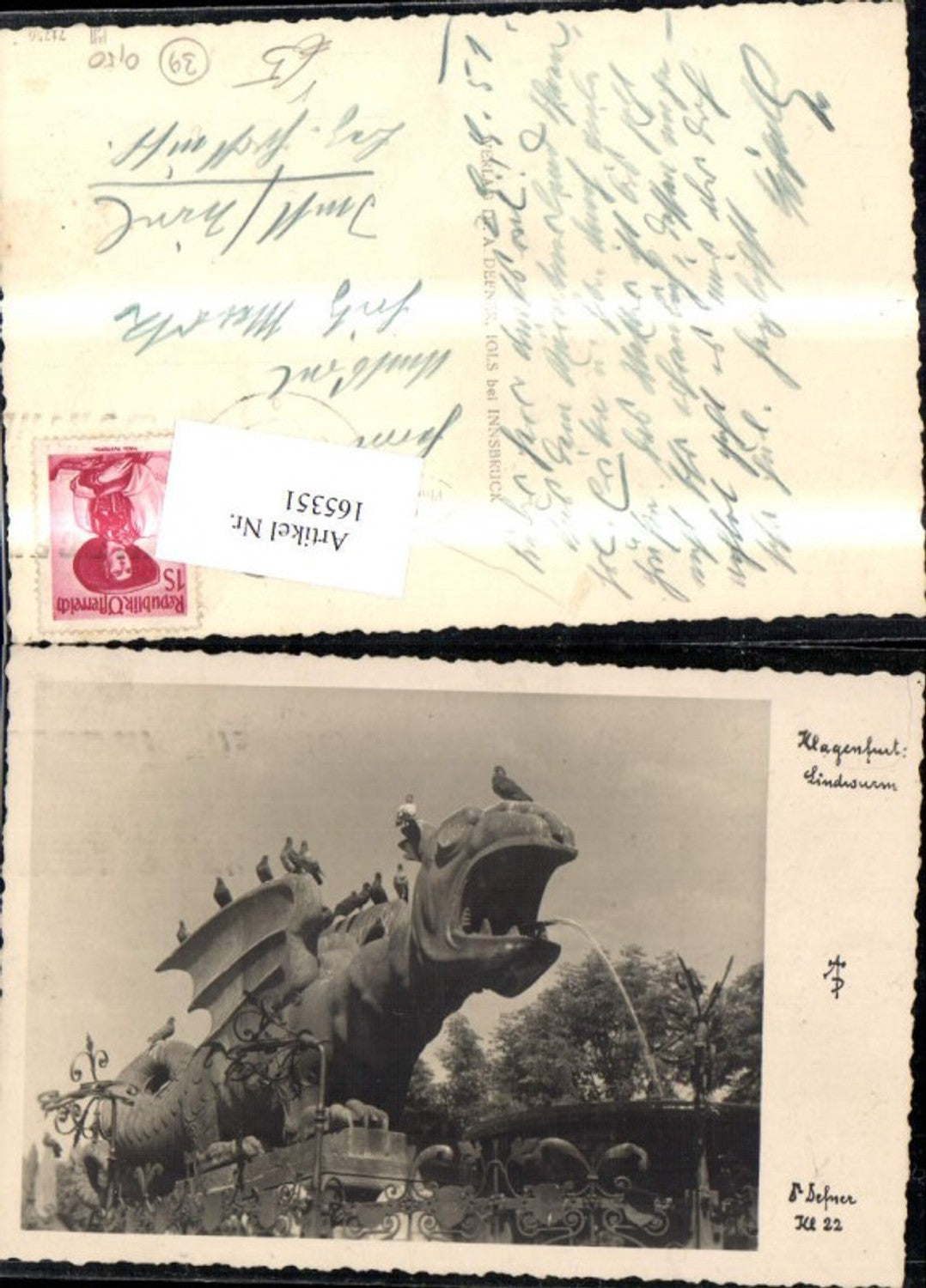 165351,Dr Defner Kl 22 Klagenfurt Lindwurm
