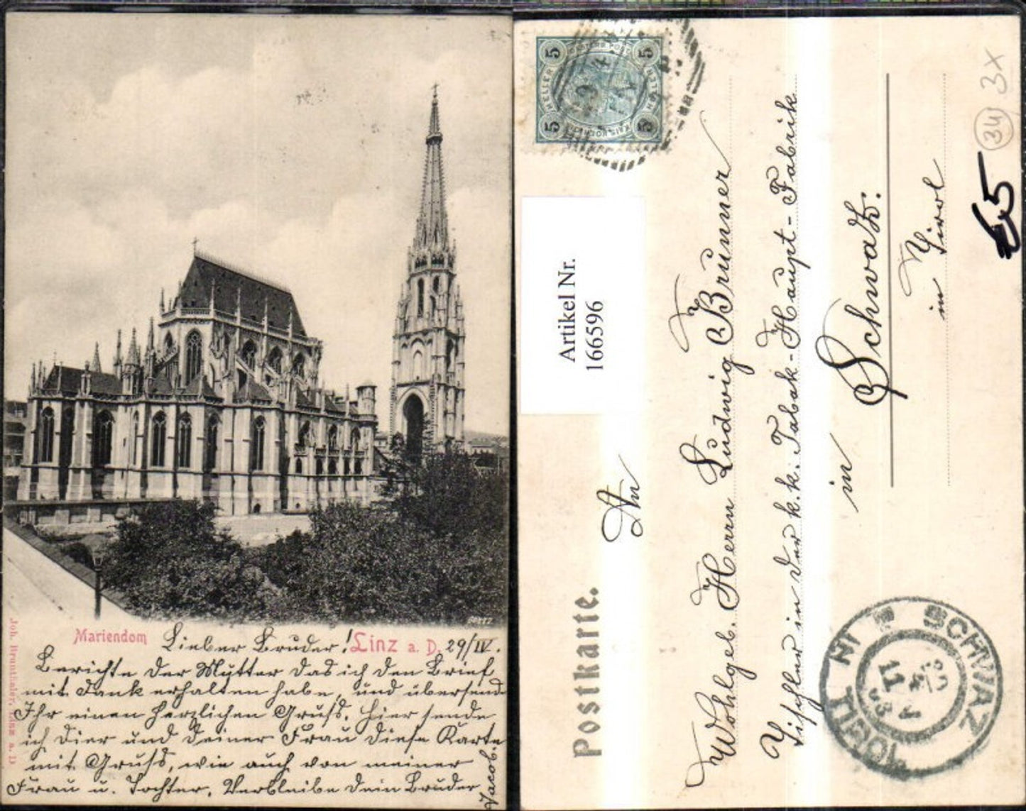 166596,Linz Mariendom Dom Kirche