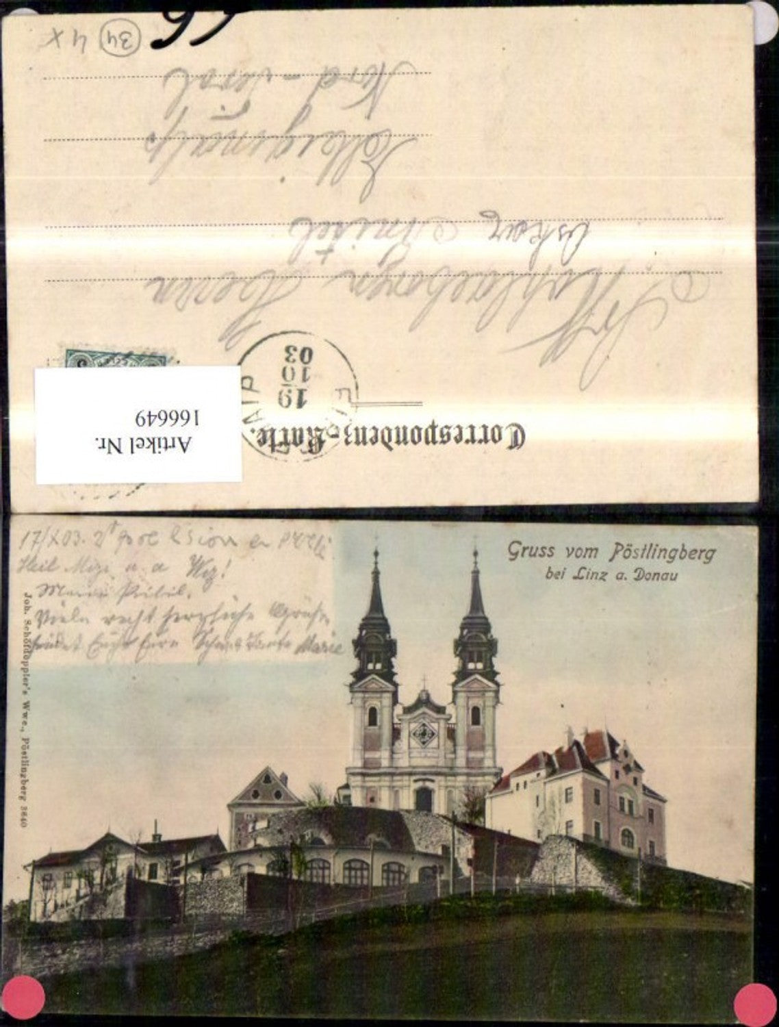 166649,Linz Pöstlingberg 1903