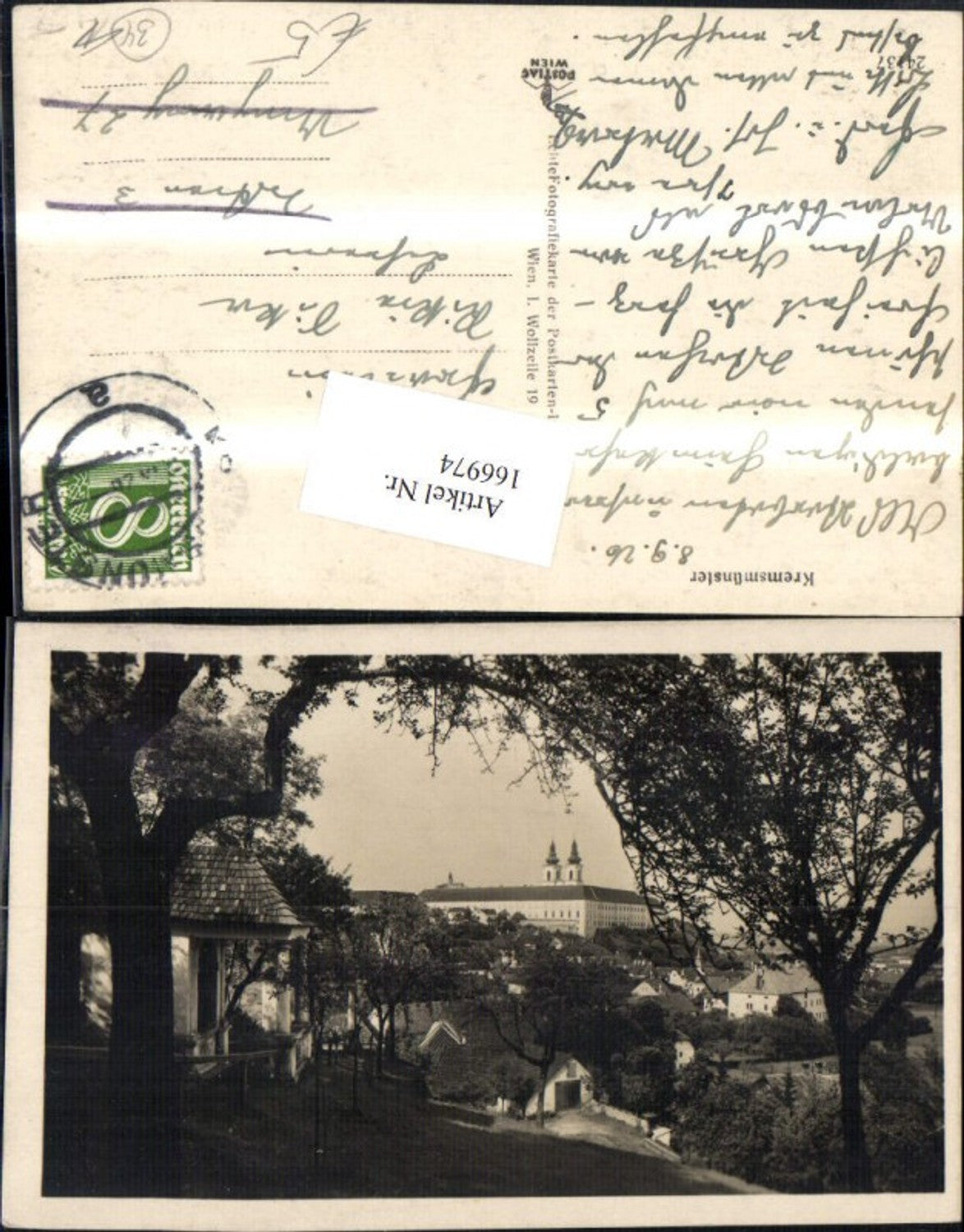 166974,Kremsmünster Ortsansicht