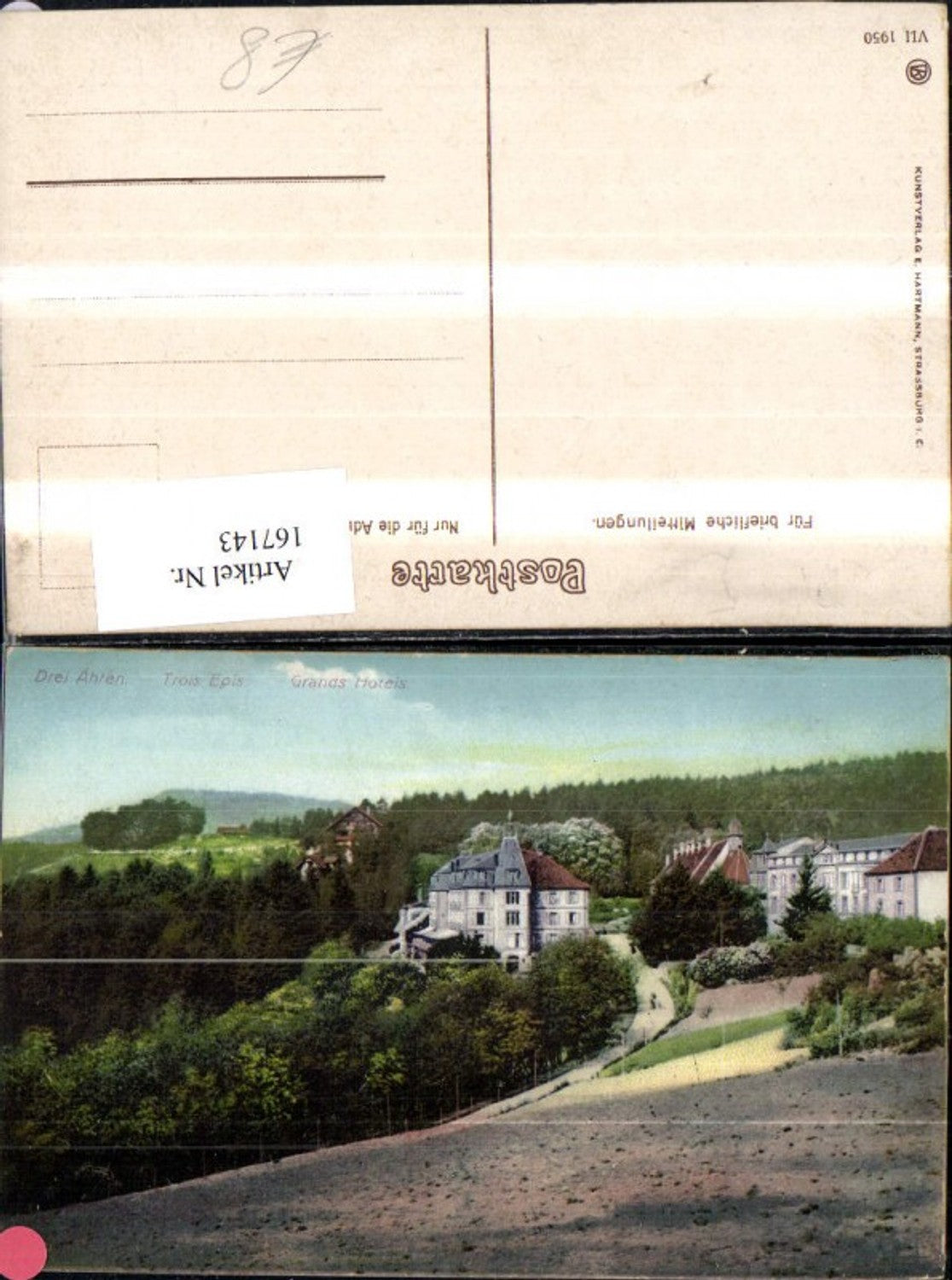 167143,Drei Ähren Trois Epis Grands Haotels Elsass