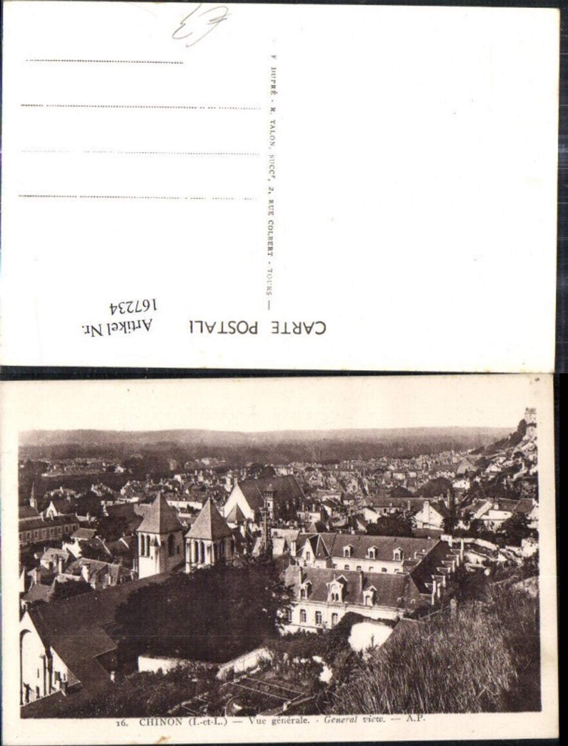 167234,Chinon Vue generale