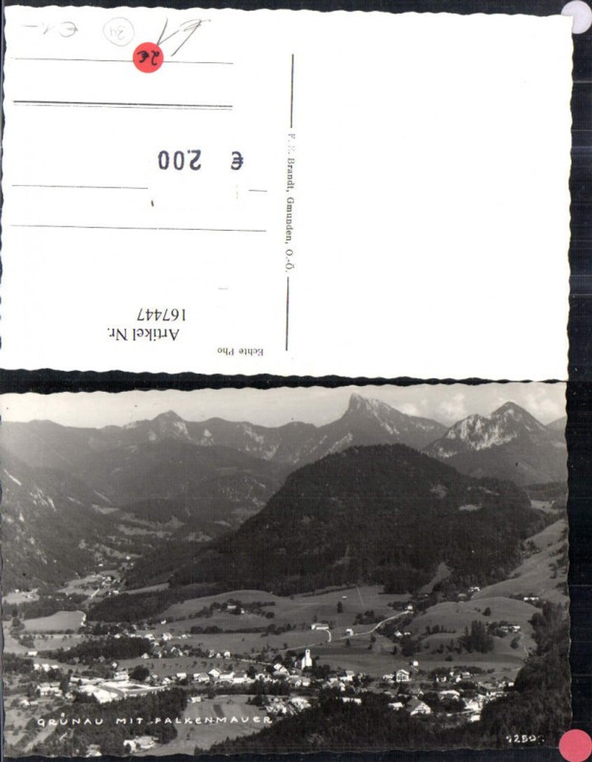 167447,Grünau m. Falkenmauer Totale