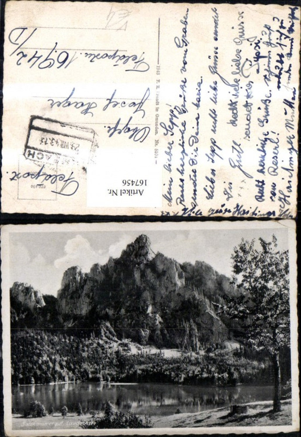 167456,Salzkammergut Laudachsee pub Brandt 5594