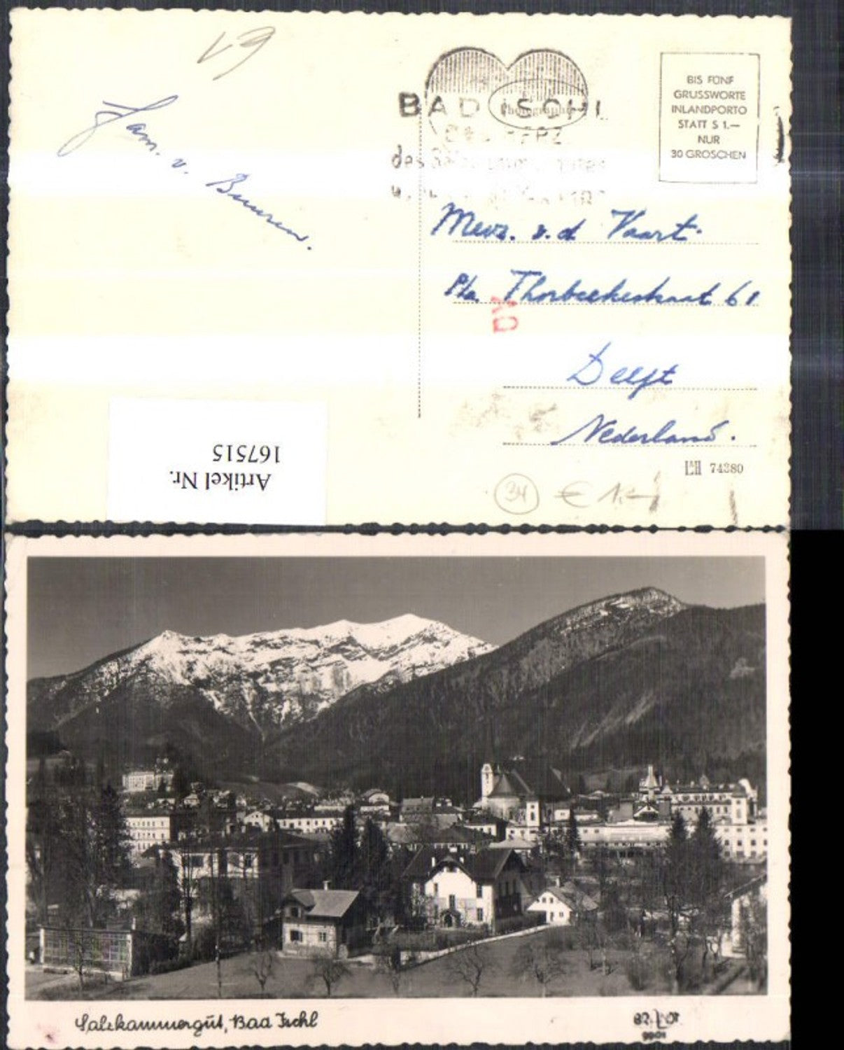 167515,Salzkammergut Bad Ischl Totale