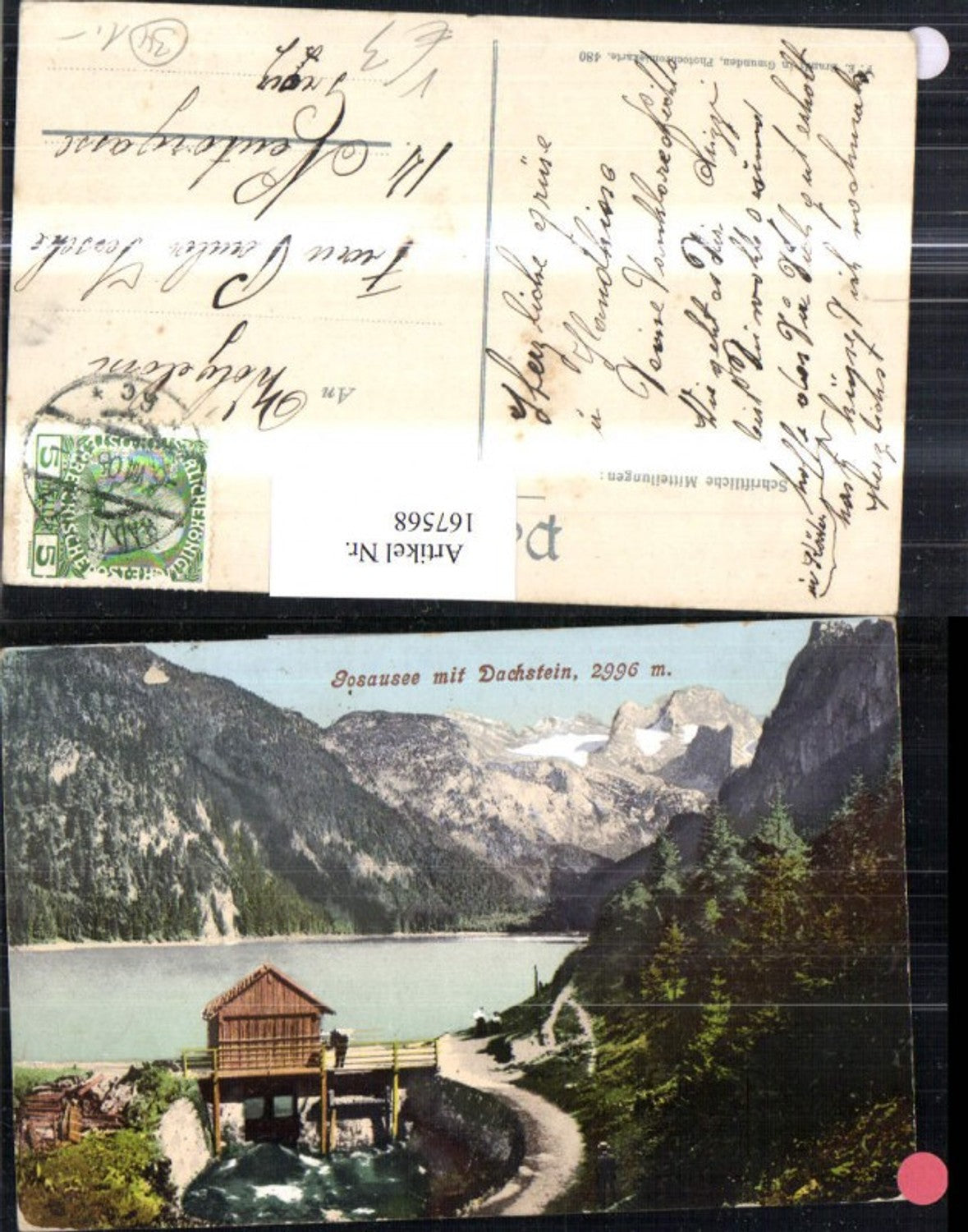 167568,Gosau Gosausee m. Dachstein pub Brandt 480
