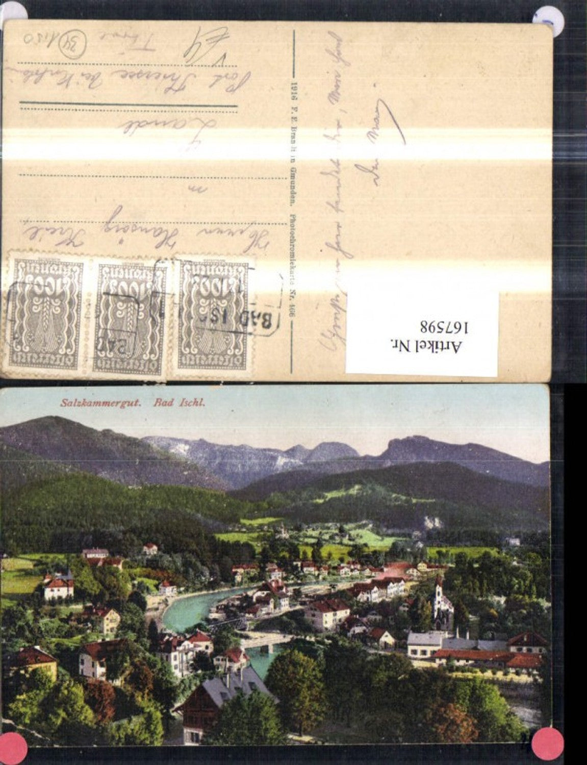 167598,Salzkammergut Bad Ischl Totale pub Brandt 466