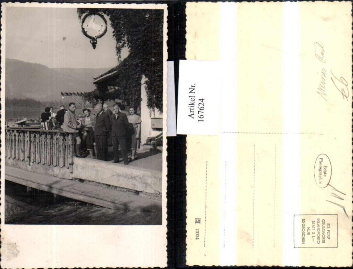 167624,St. Wolfgang Weisses Rössl Leute v. d. Hotel