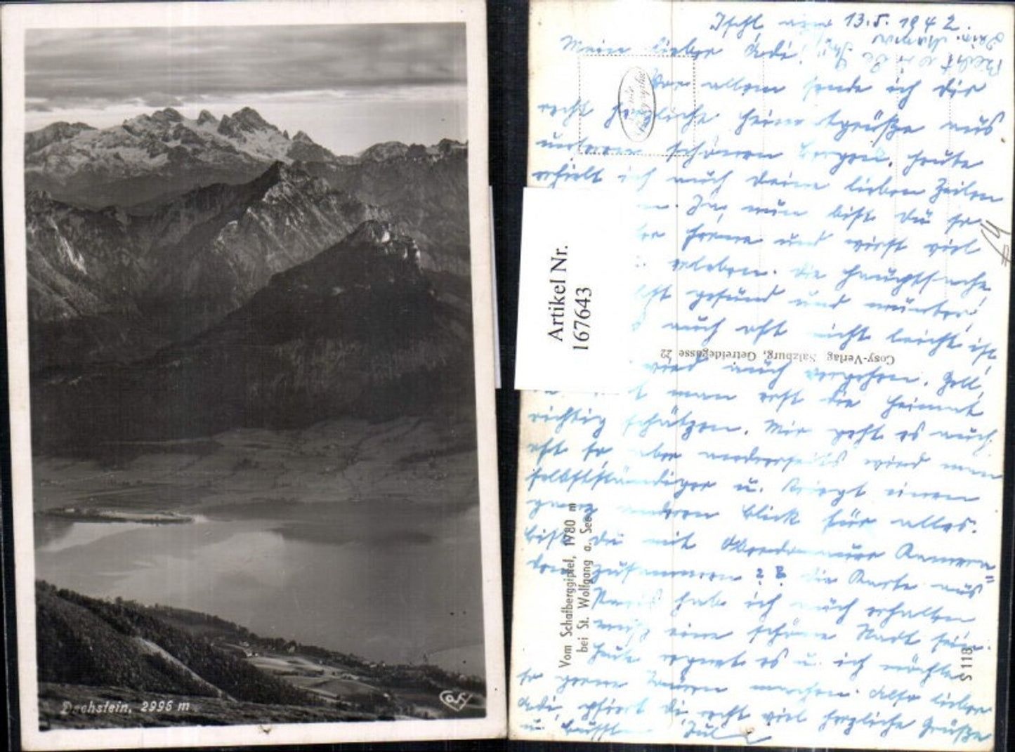 167643,St. Wolfgang Dachstein v. Schafberggipfel