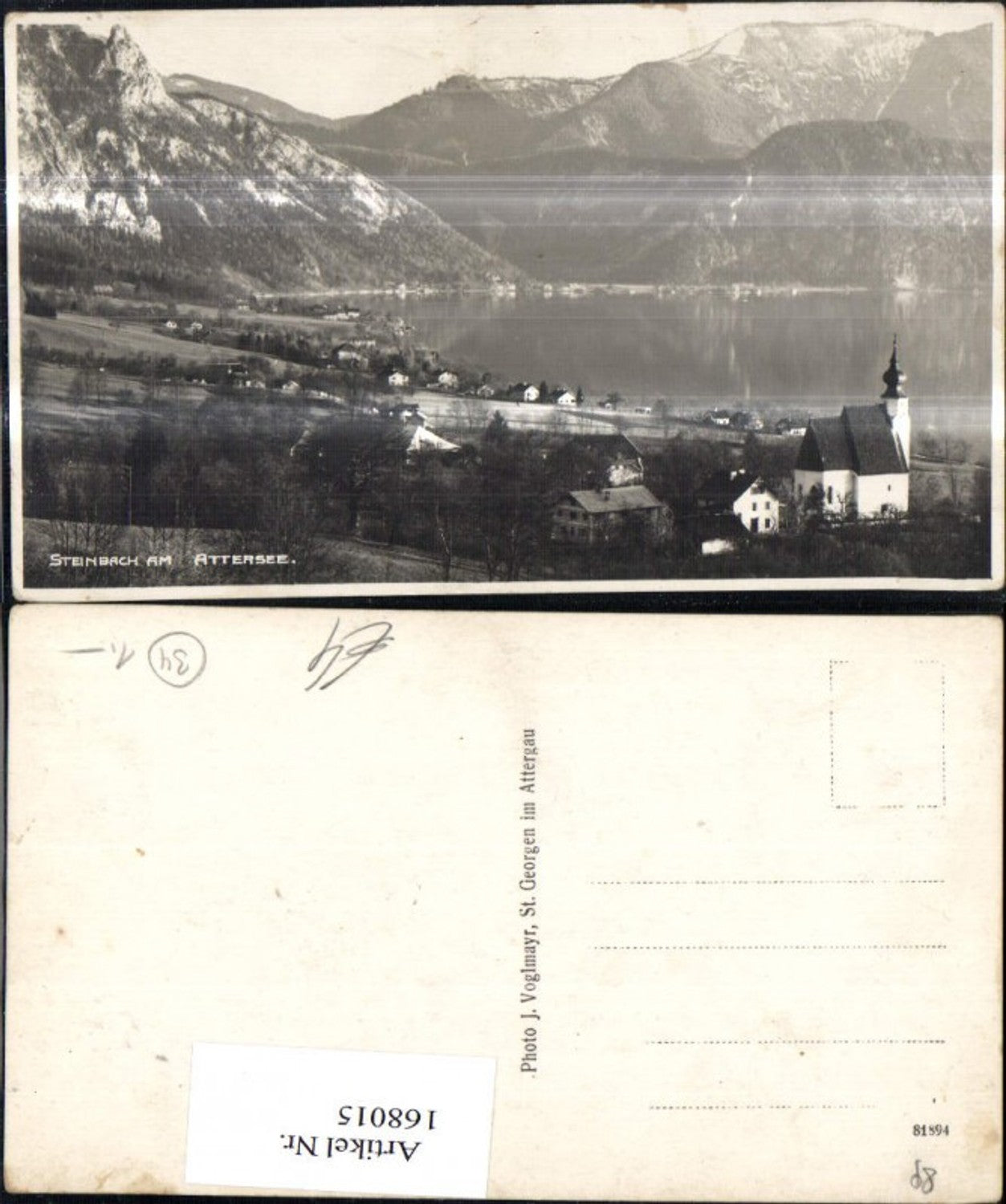 168015,Steinbach am Attersee Totale
