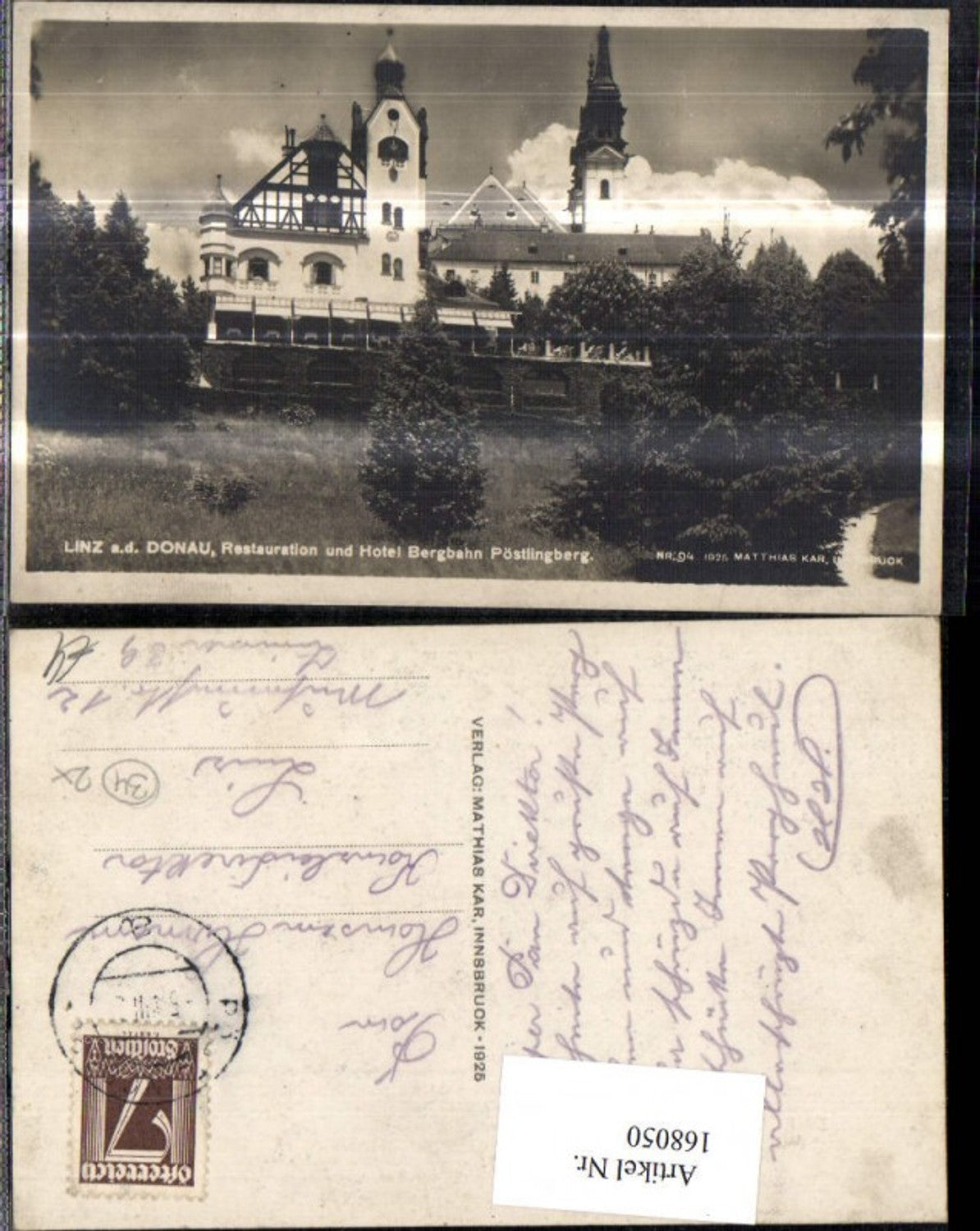 168050,Linz Restauration u. Hotel Bergbahn Pöstlingberg