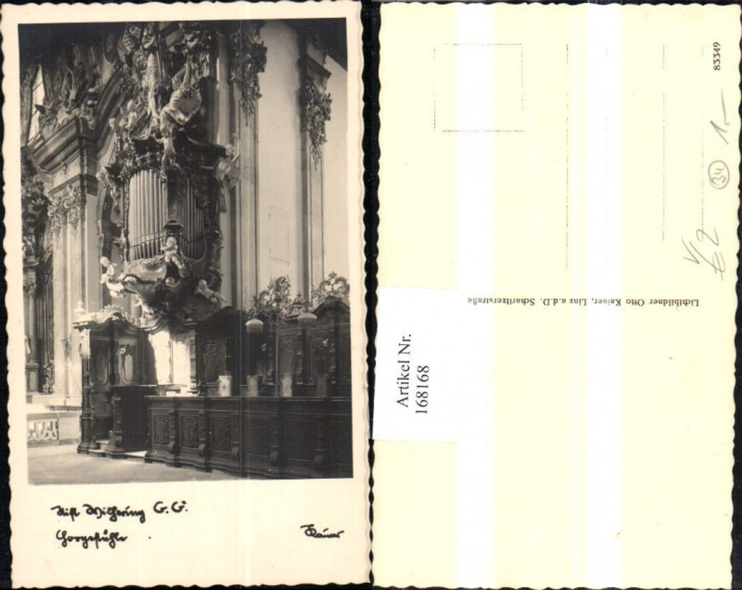 168168,Stift Wilhering b. Linz Stiftskirche pub Kaiser