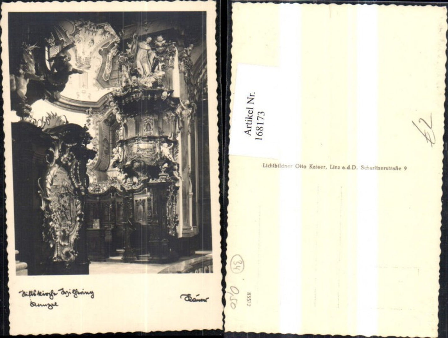 168173,Stift Wilhering Stiftskirche Orgel