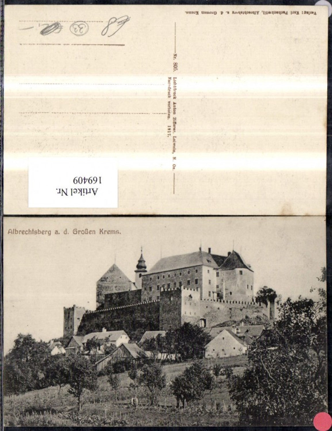169409,Albrechtsberg a. d. Großen Krems