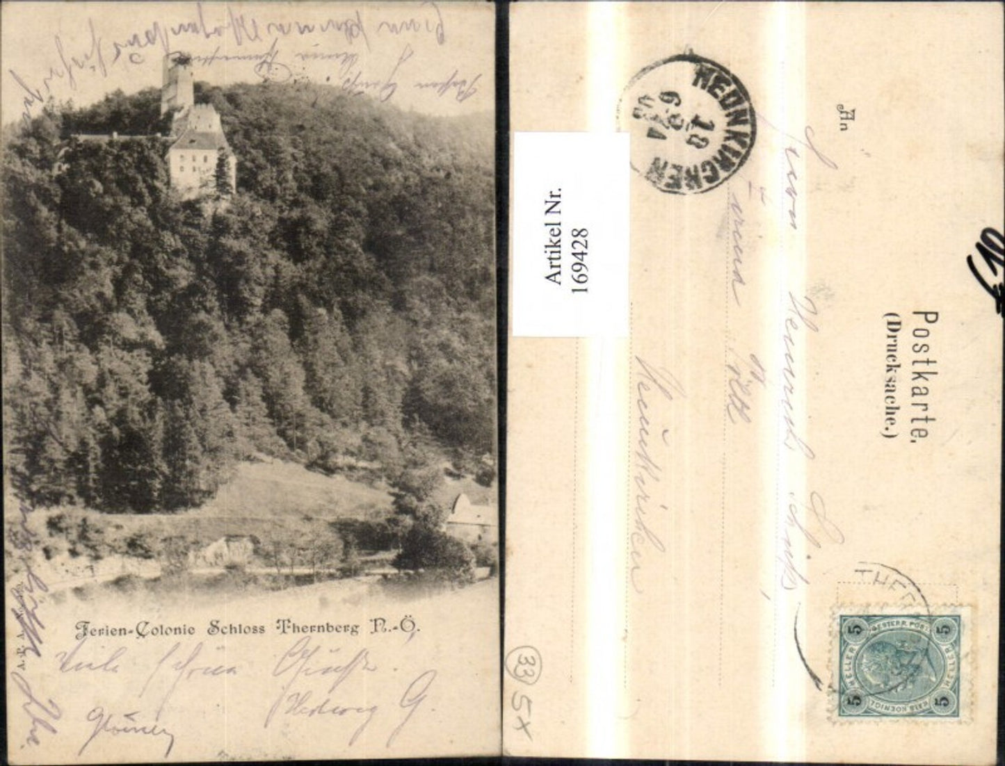 169428,Scheiblingkirchen-Thernberg Schloss Thernberg Ferien Colonie Kolonie