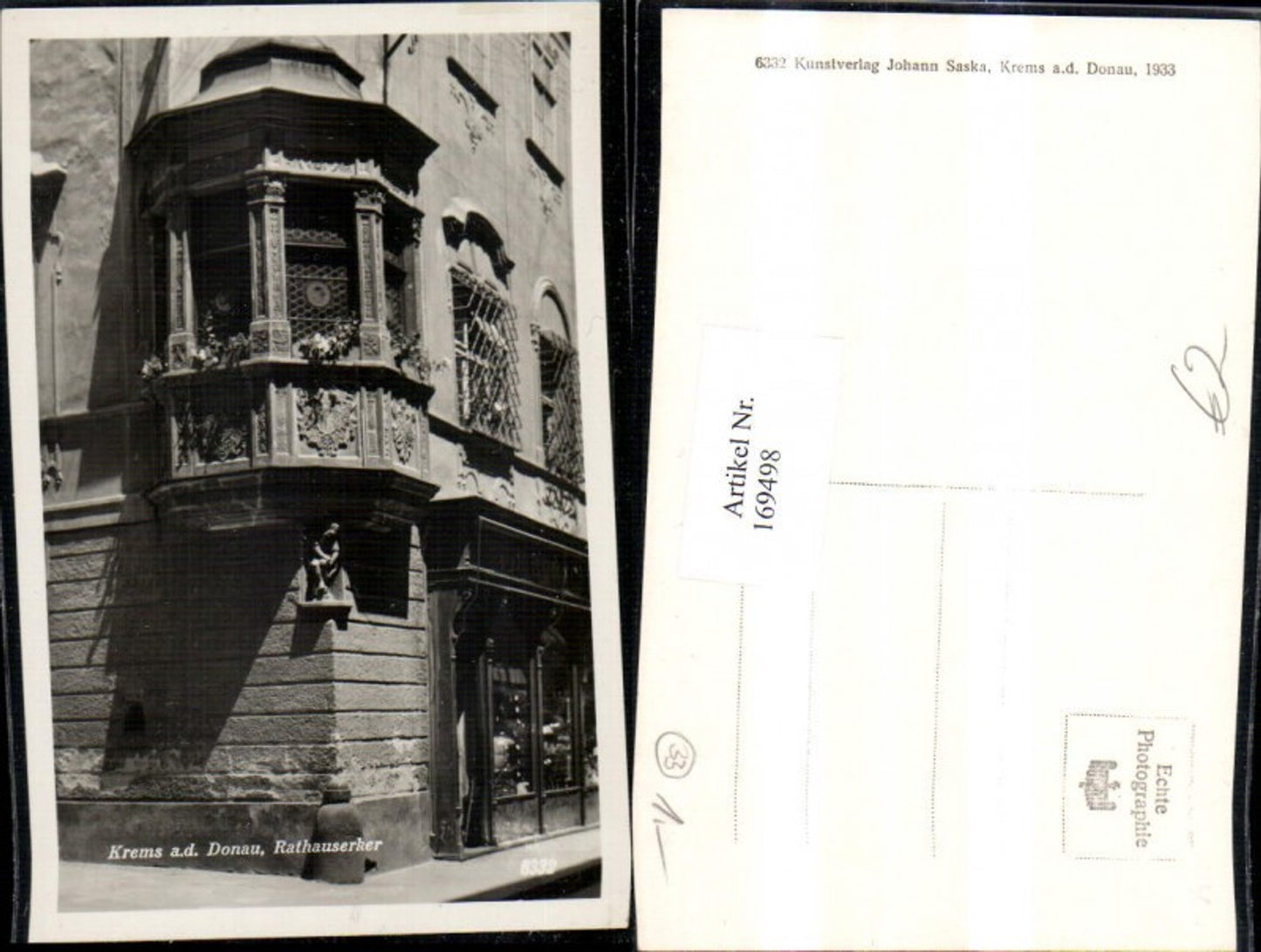 169498,Krems a. d. Donau Rathauserker