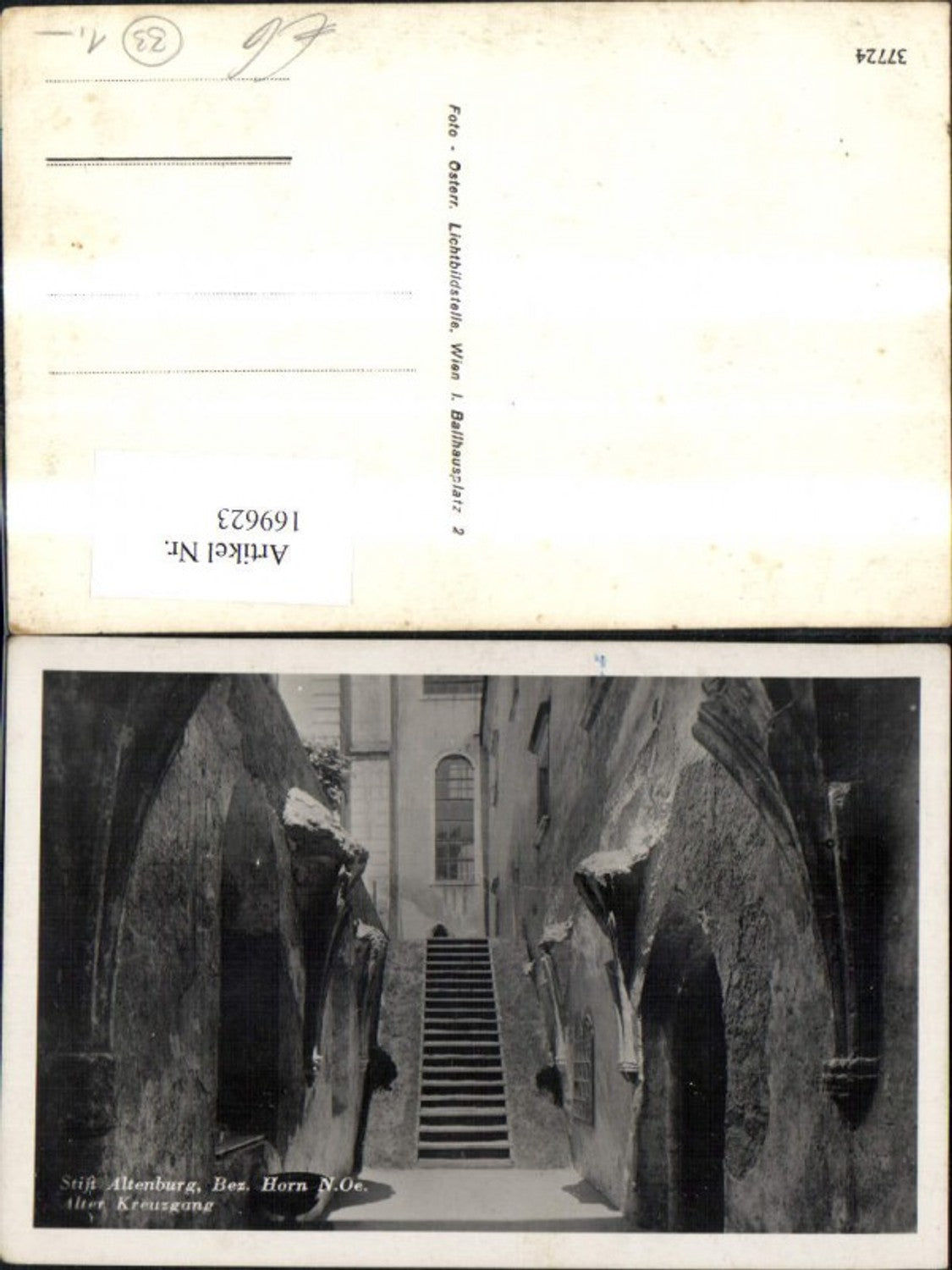 169623,Stift Altenburg b. Horn Alter Kreuzgang