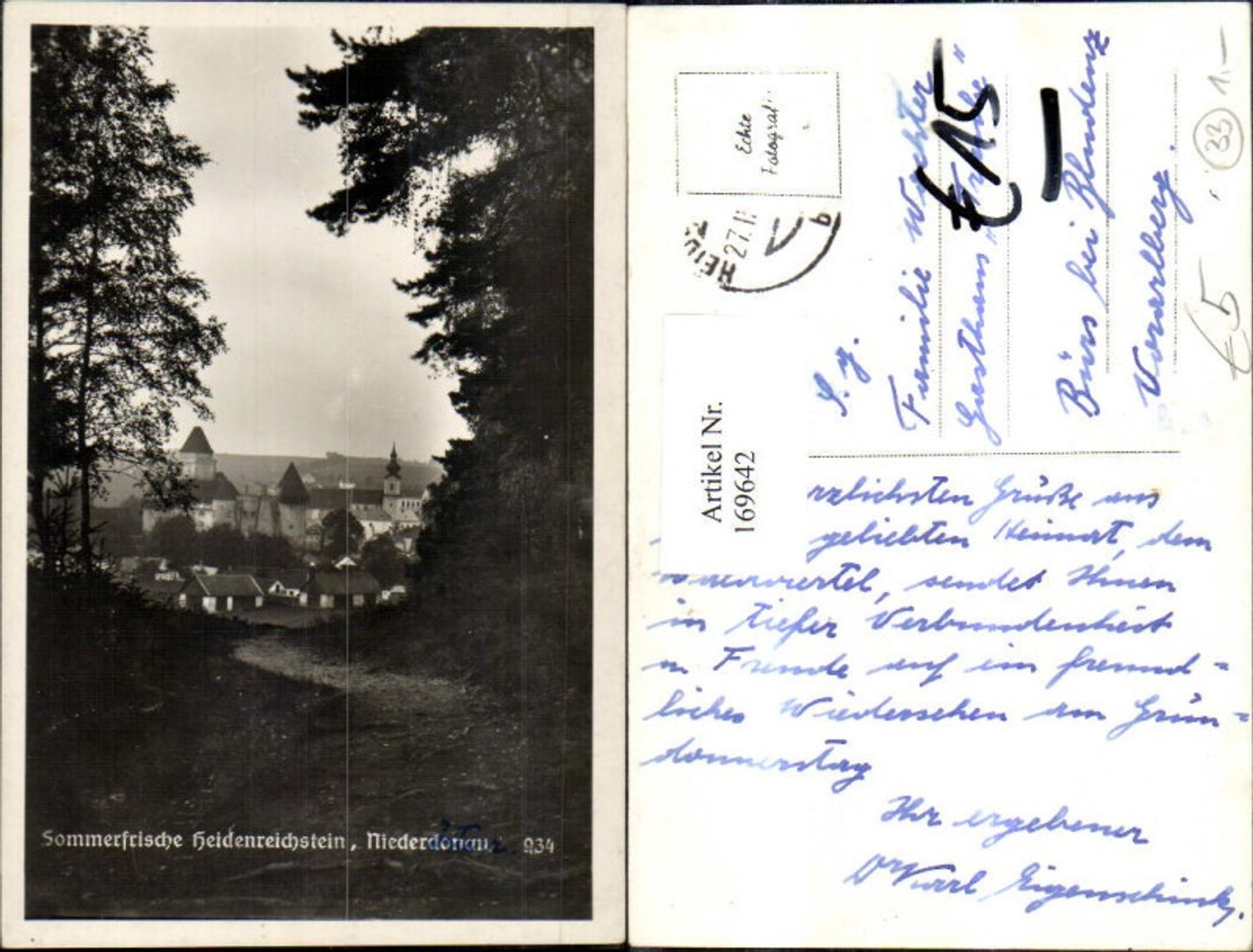 169642,Heidenreichstein Ansicht