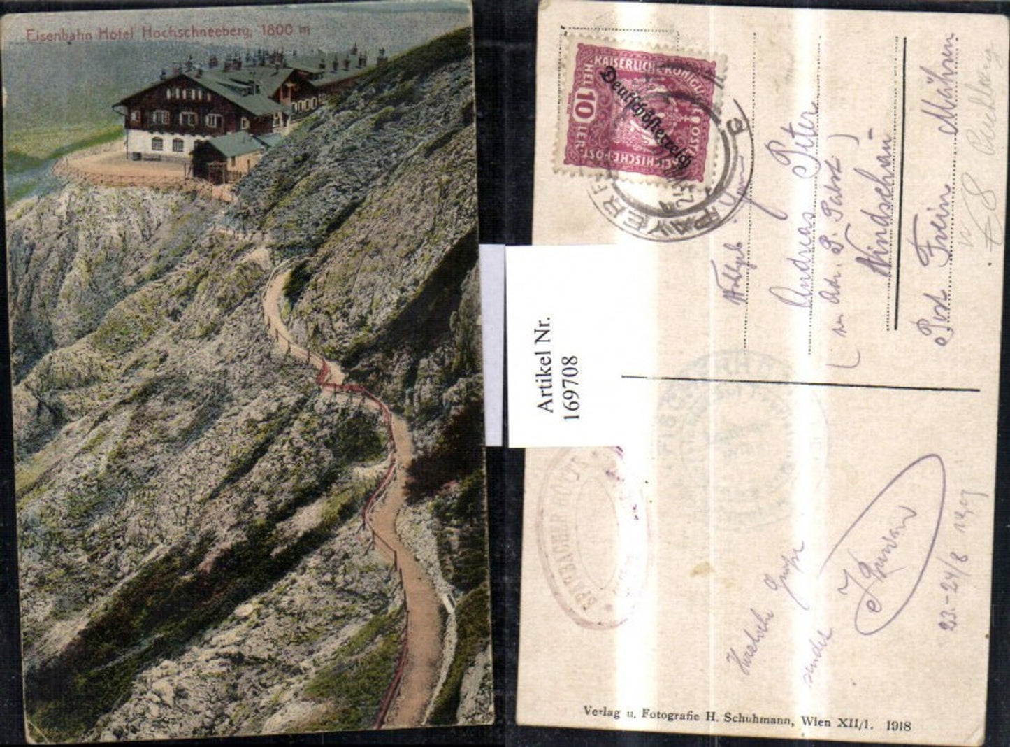 169708,Puchberg Eisenbahn Hotel Hochschneeberg